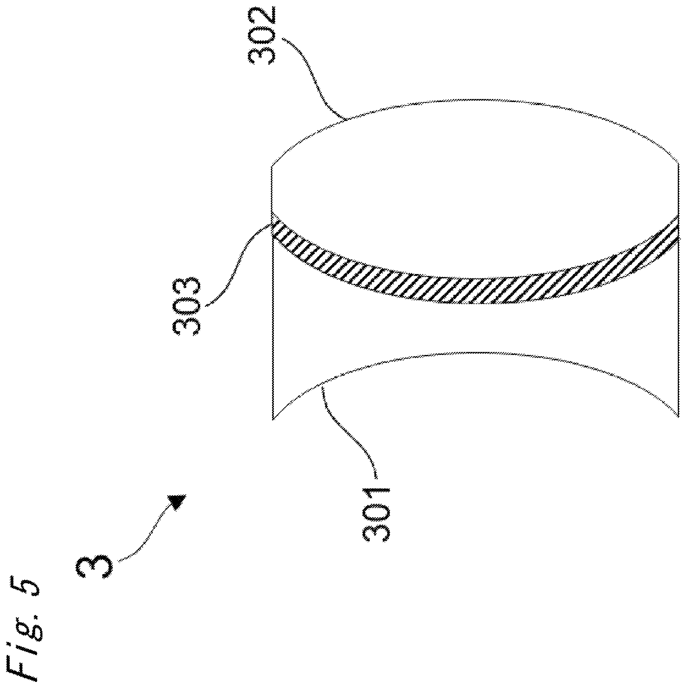 Patent US12139646 Figure 5 – Compound, resin precursor, cured object, optical element, optical system, interchangeable camera lens, optical device, cemented lens, and method for manufacturing cemented lens