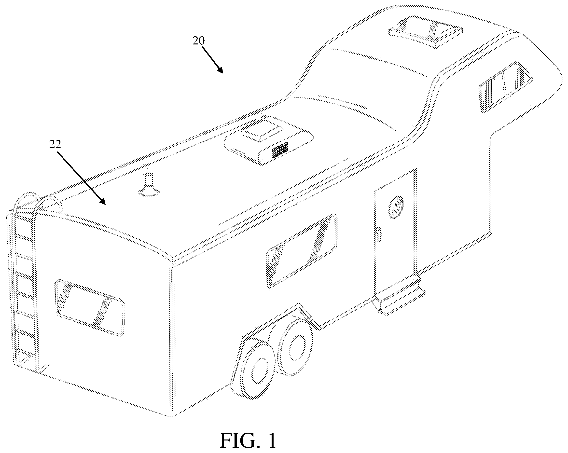 Patent US12139651 — Channeled seam tape — Figure 1