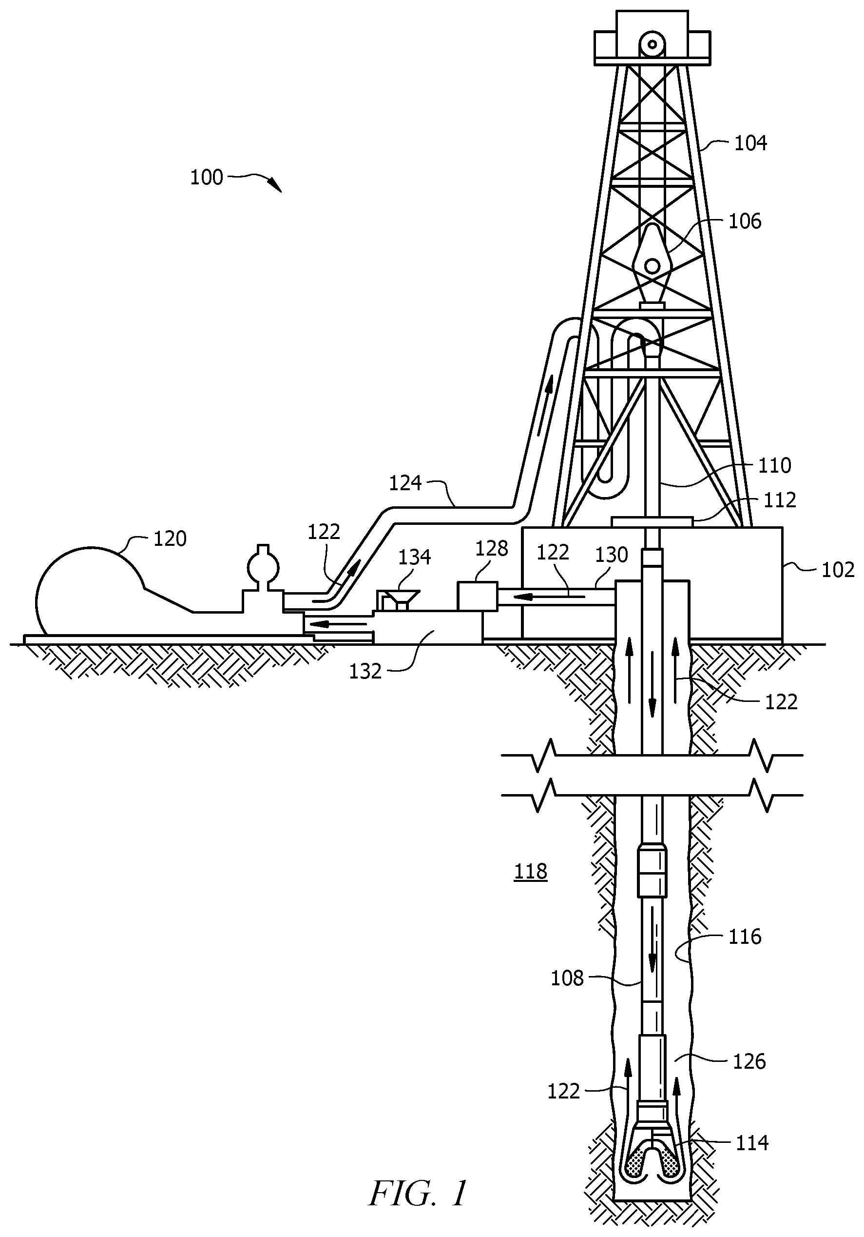 Patent US12139668 Figure 1 – Liquid suspension composition for wellbore operations, and methods of making and using same