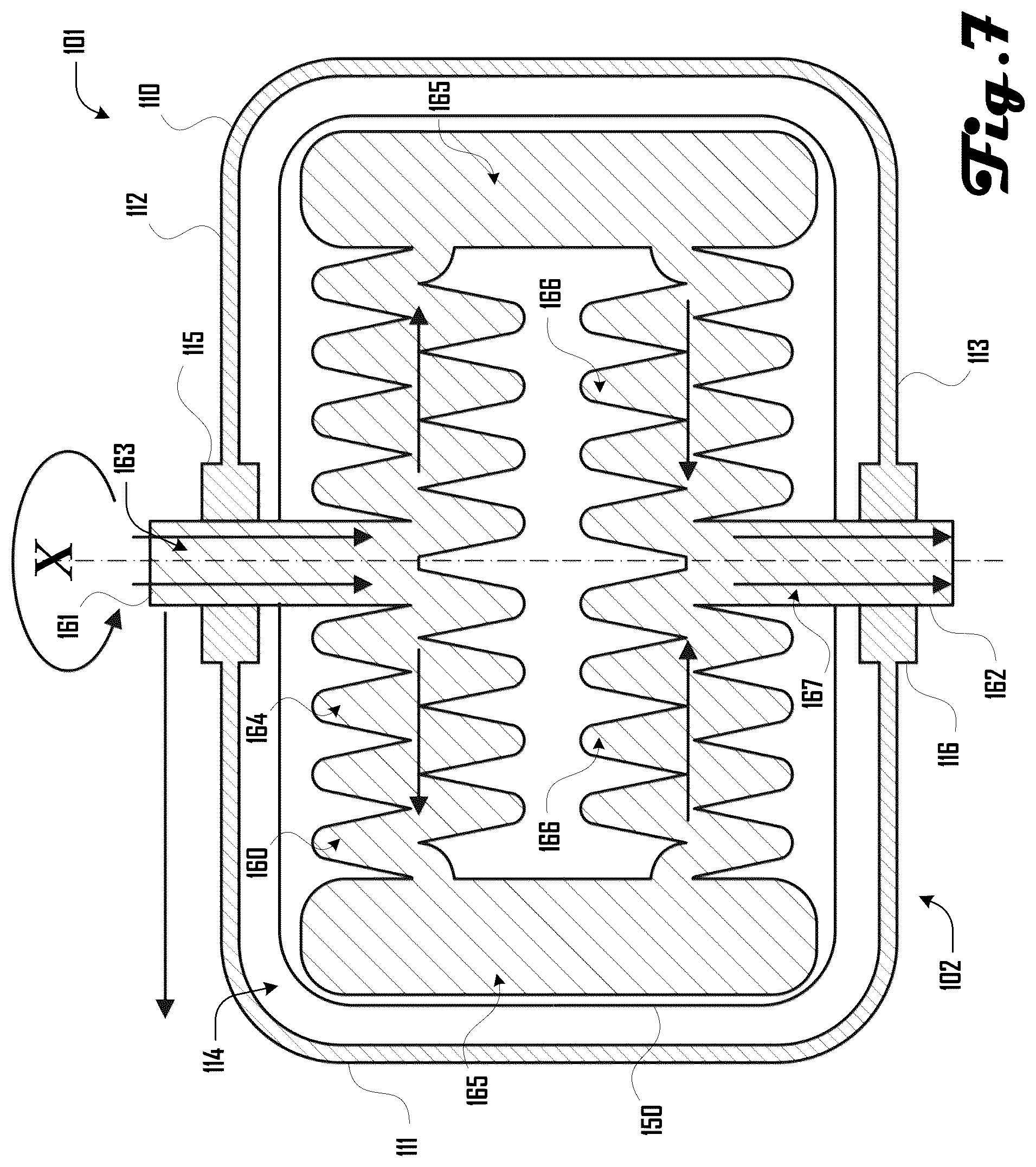 Patent US12139677 Figure 7 – Centrifuge reactor system and method