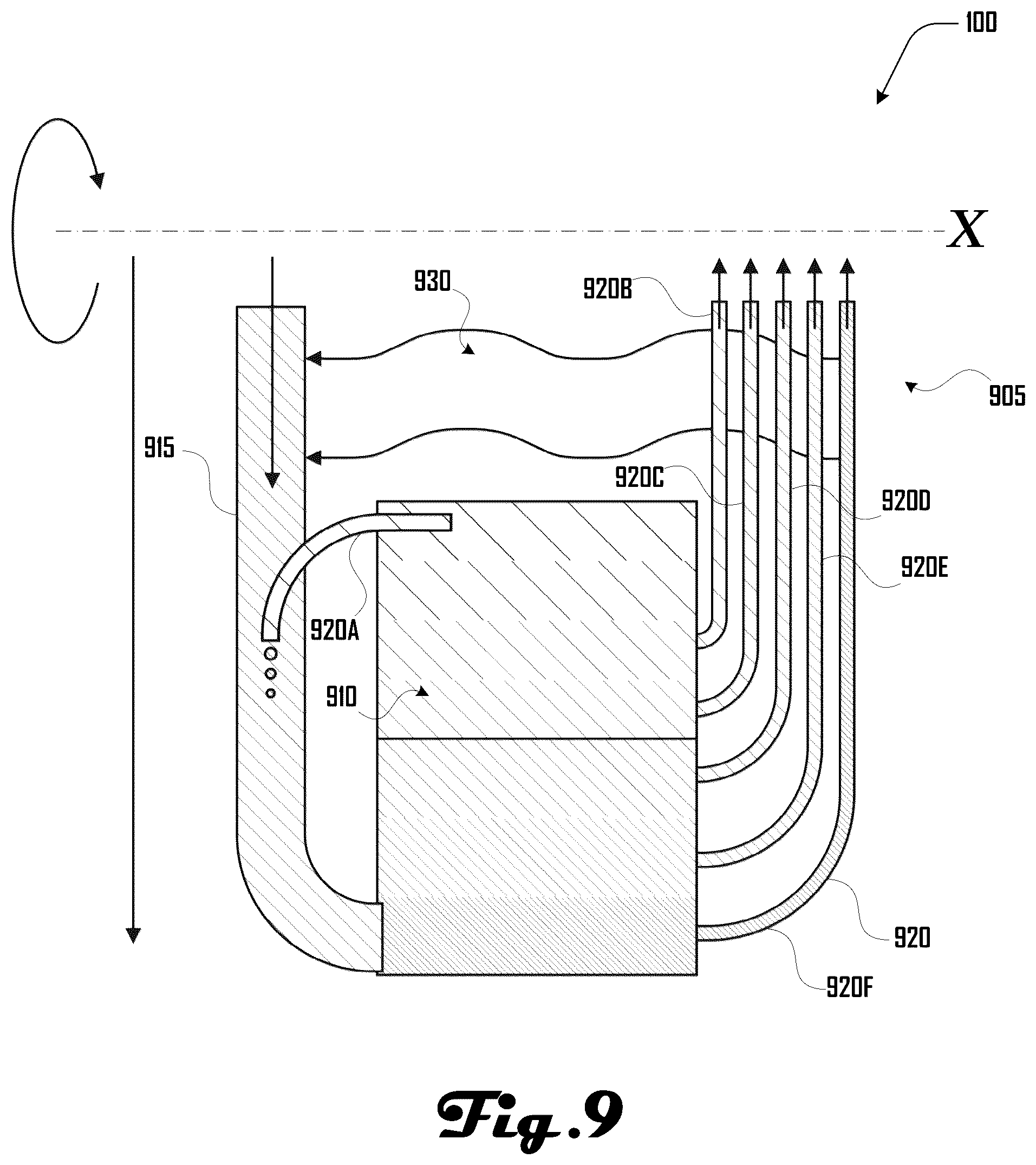 Patent US12139677 Figure 9 – Centrifuge reactor system and method