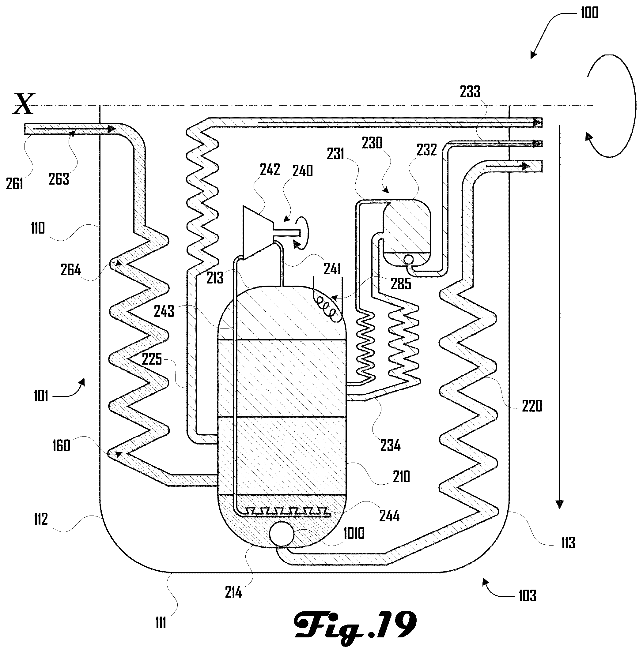 Patent US12139677 Figure 19 – Centrifuge reactor system and method
