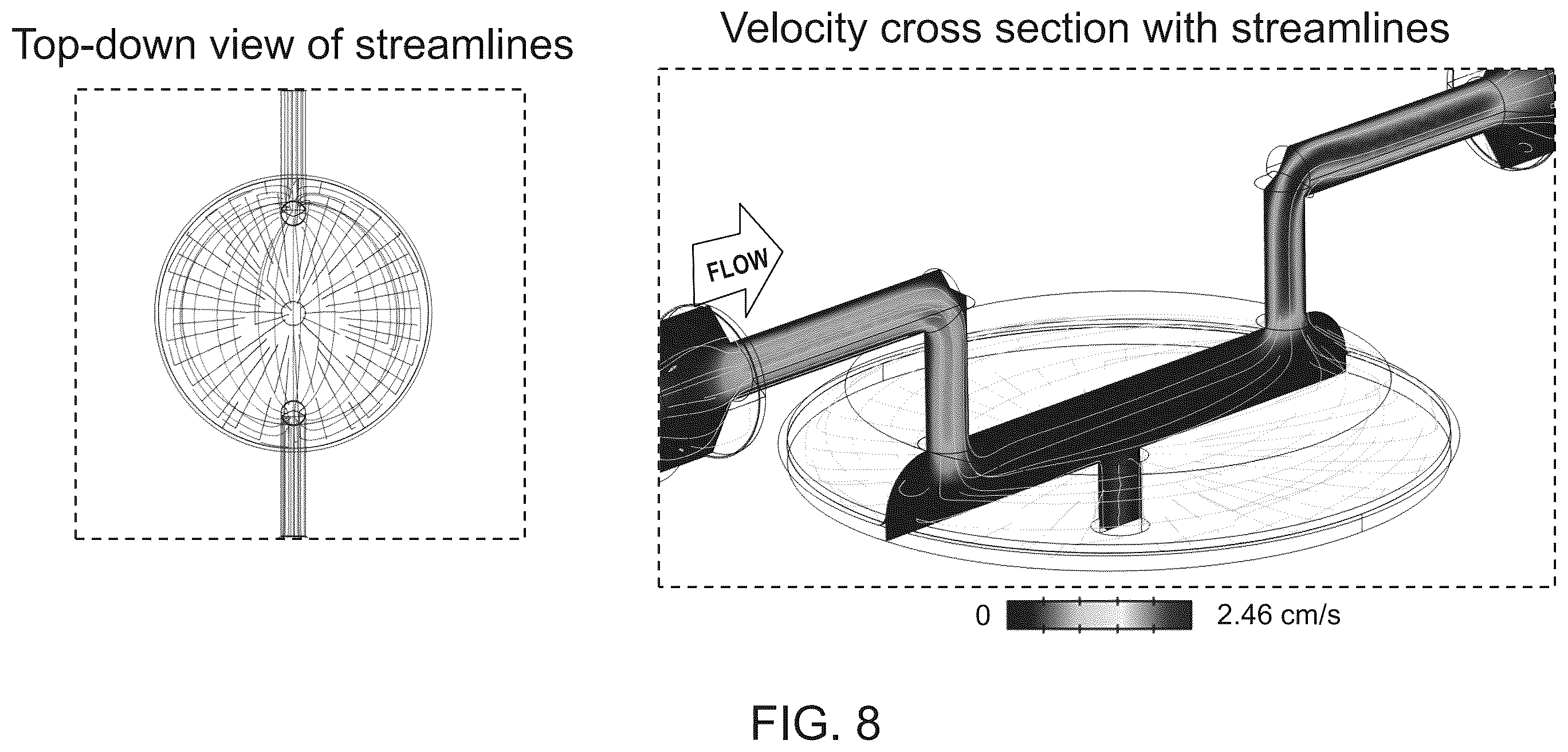 Patent US12139697 Figure 8 – Apparatus for efficient genetic modification of cells