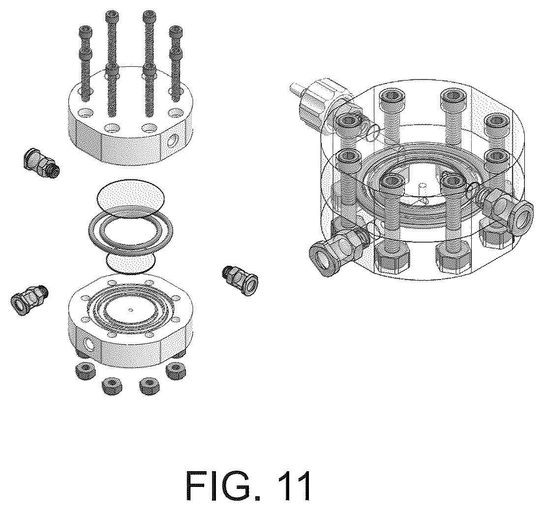 Patent US12139697 Figure 11 – Apparatus for efficient genetic modification of cells