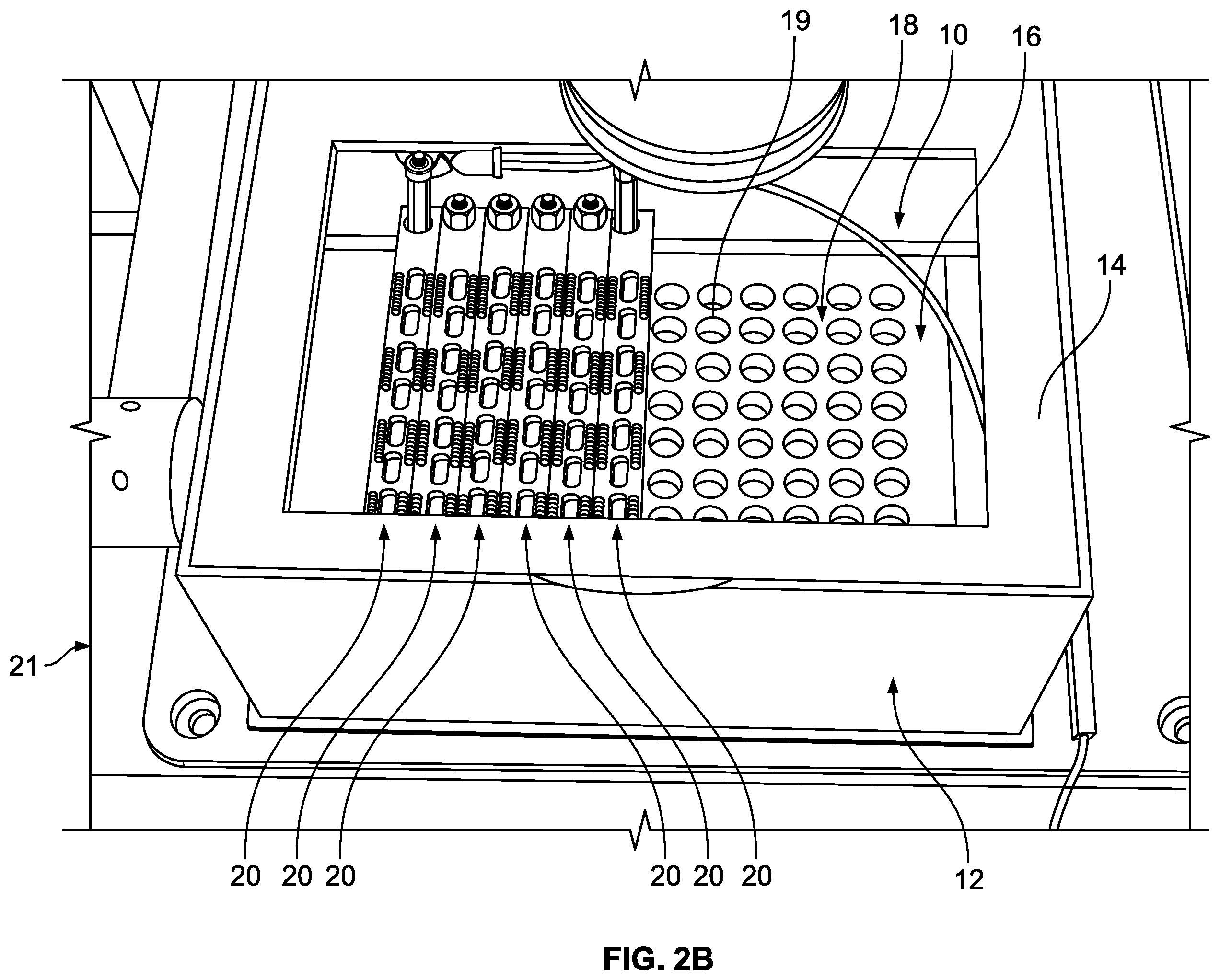 Patent US12139702 Figure 5 – Adaptive electrode arrangement and method for implementation in a cell incubator system and applications thereof