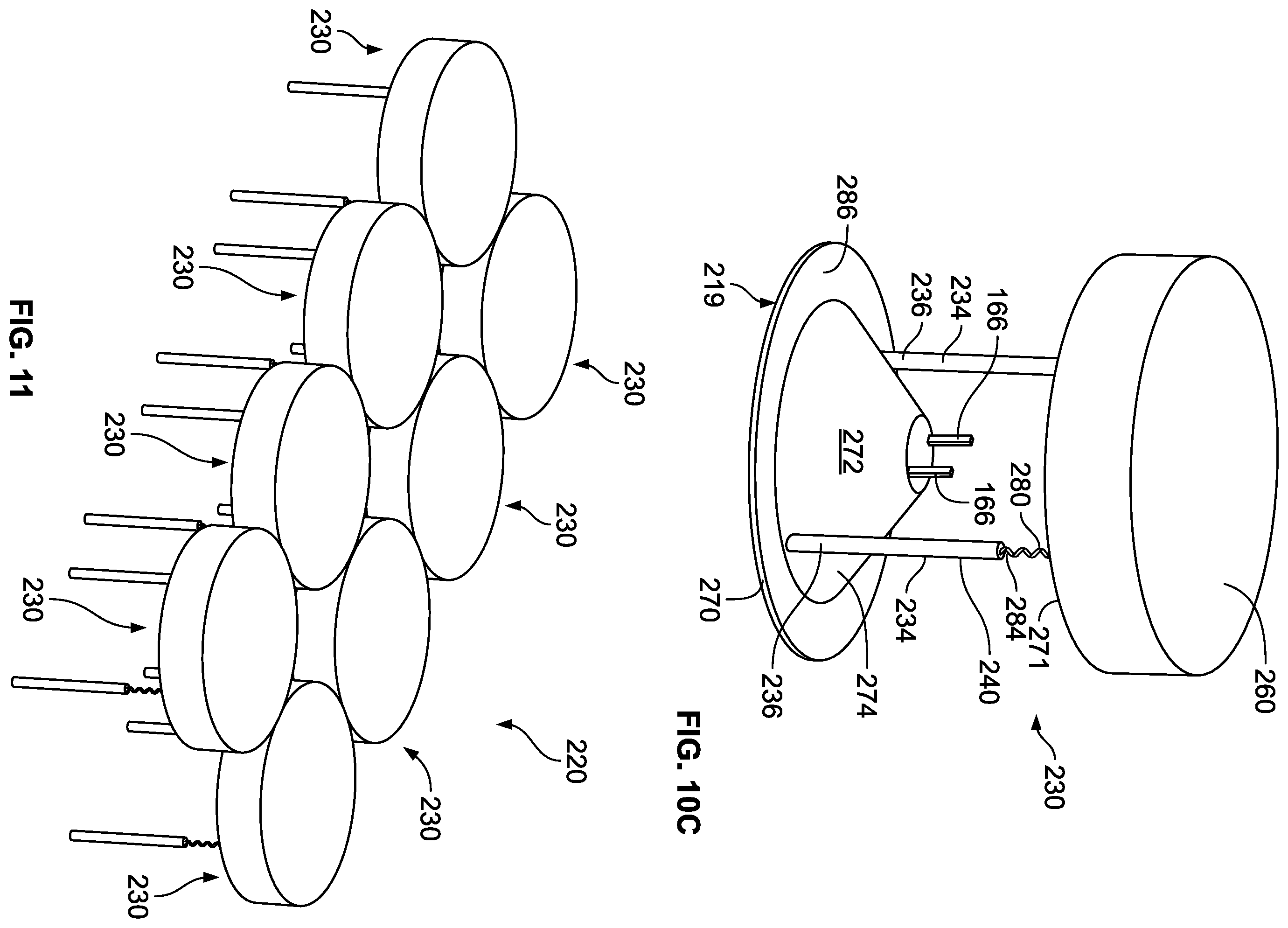 Patent US12139702 Figure 12 – Adaptive electrode arrangement and method for implementation in a cell incubator system and applications thereof