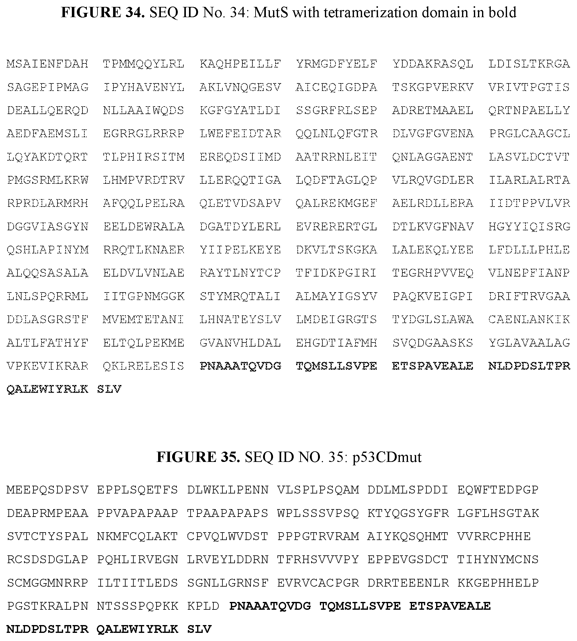Patent US12139714 Figure 12 – P53, P63, and P73 homo-tetrameric compositions