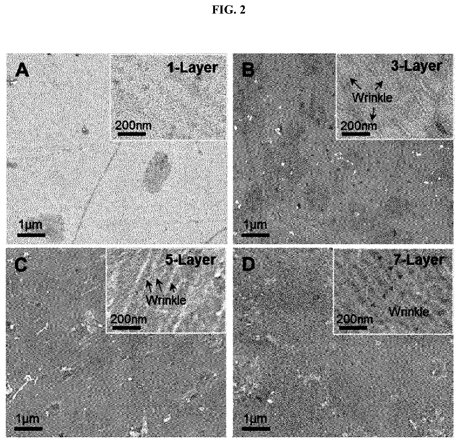 Patent US12139725 Figure 2 – Composition for promoting stem cell differentiation, comprising progenitor cell culture solution and multilayer graphene film, and use thereof