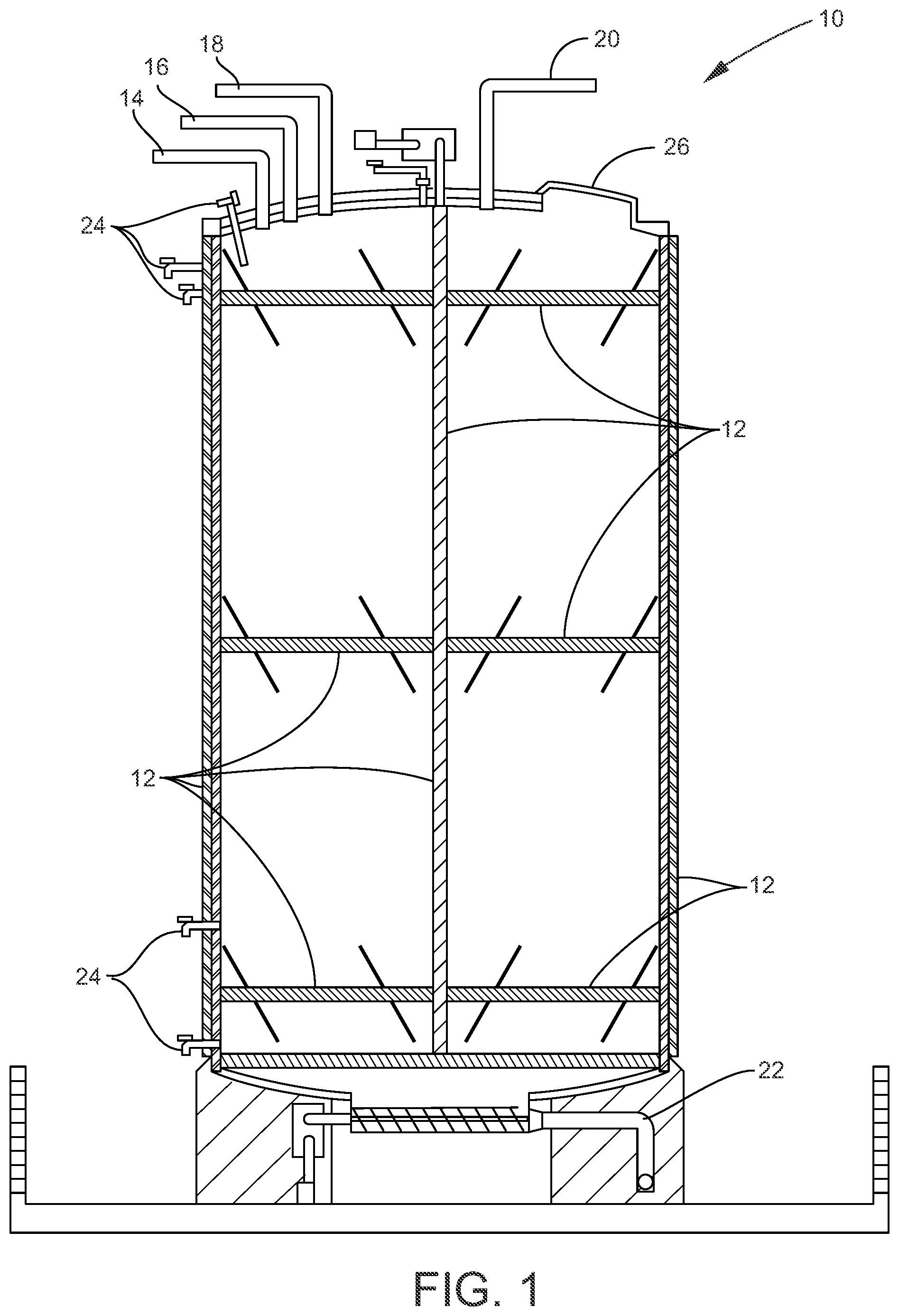 Patent US12139739 — Biogas production from excrement — Figure 1