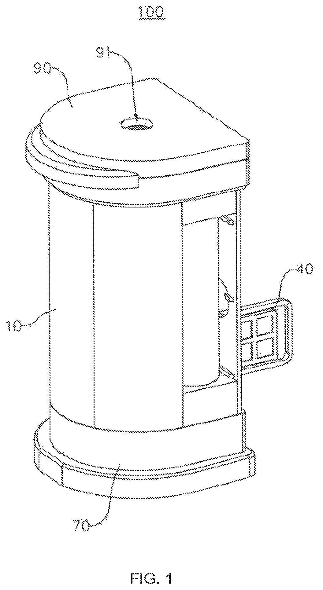 Patent US12139747 Figure 1 – Kit and device for use with gene detection techniques and testing