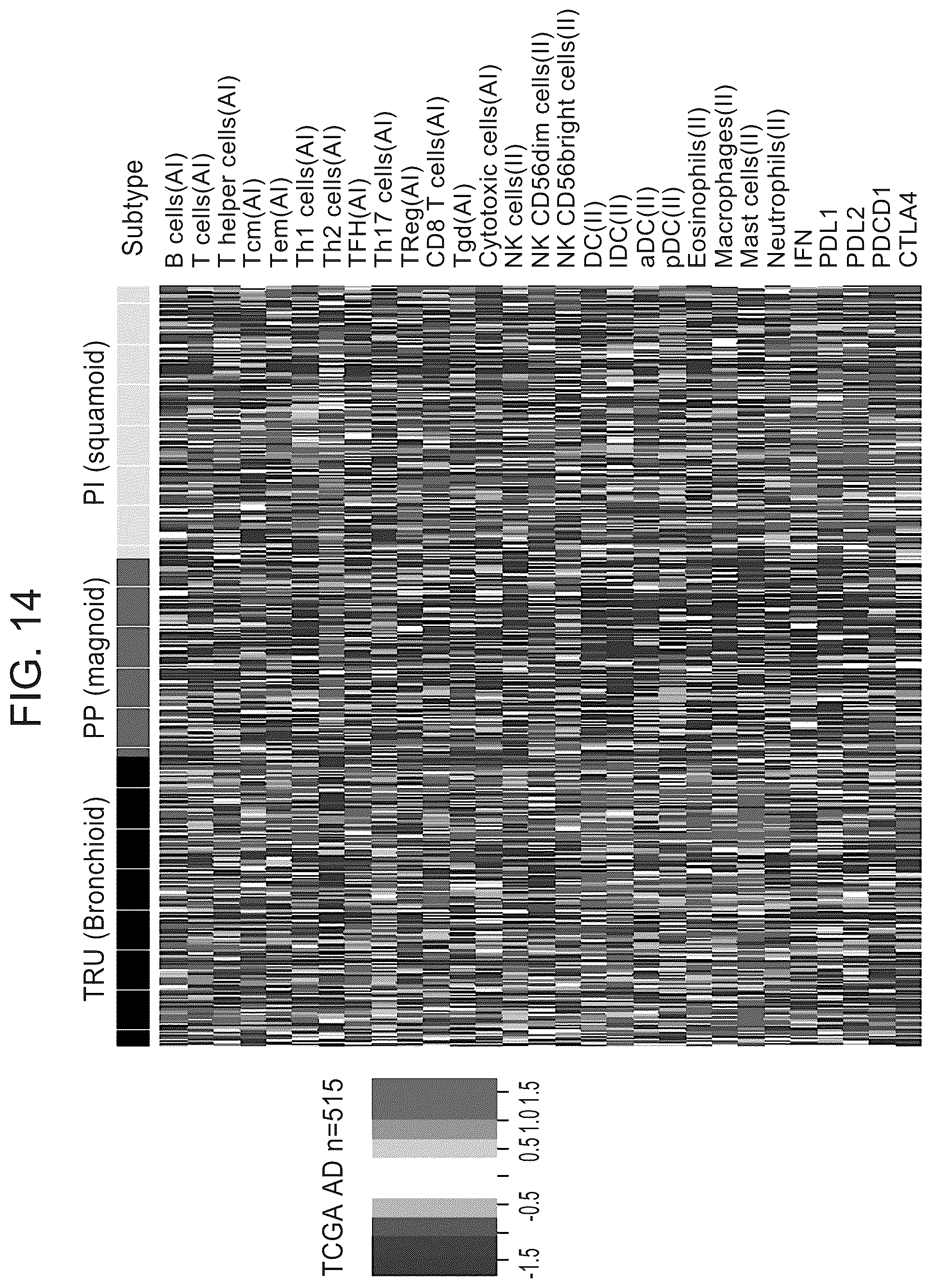 Patent US12139763 Figure 17 – Methods for subtyping of lung adenocarcinoma