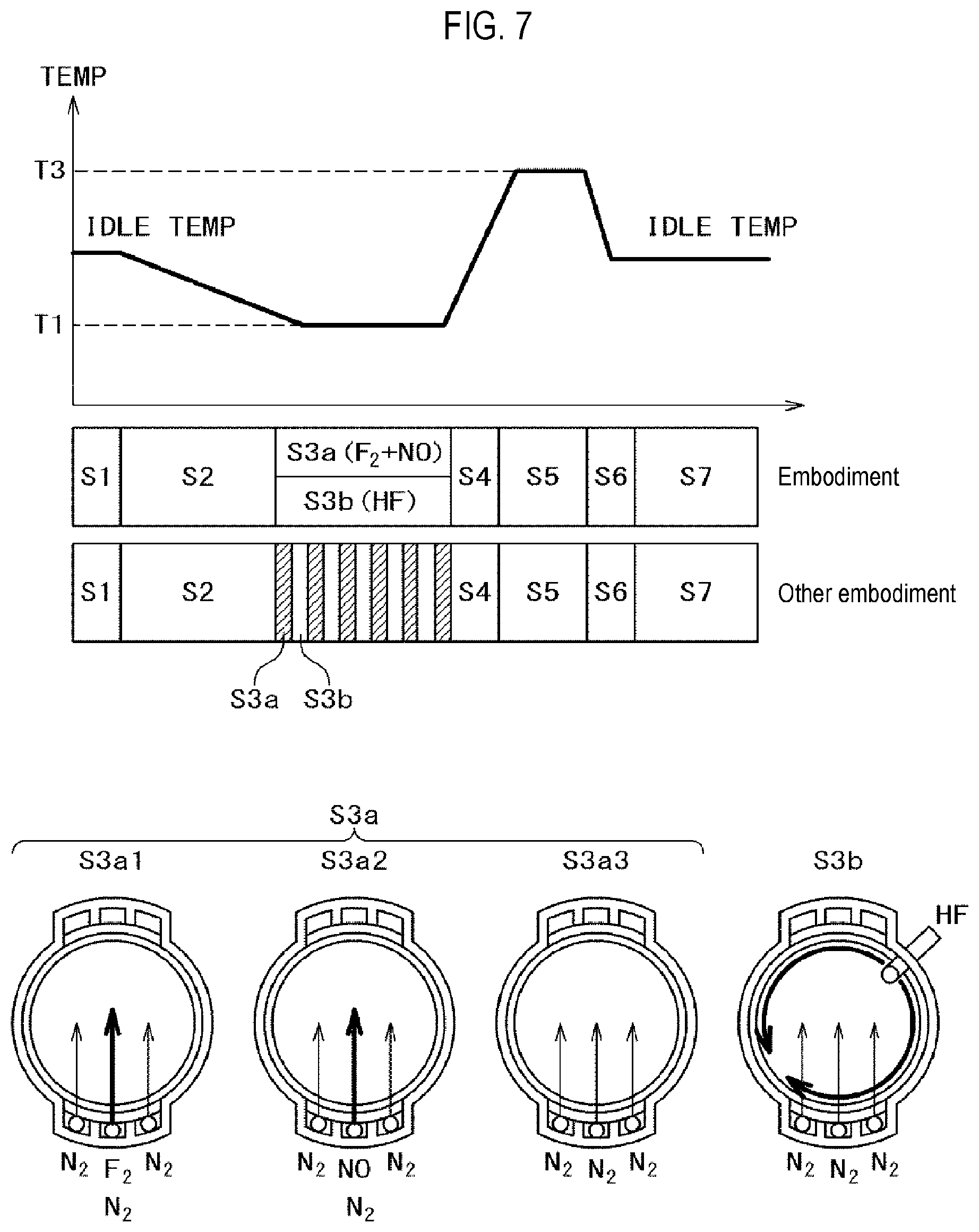 Patent US12139787 Figure 6 – Apparatus and method for cleaning reaction vessel for processing substrate