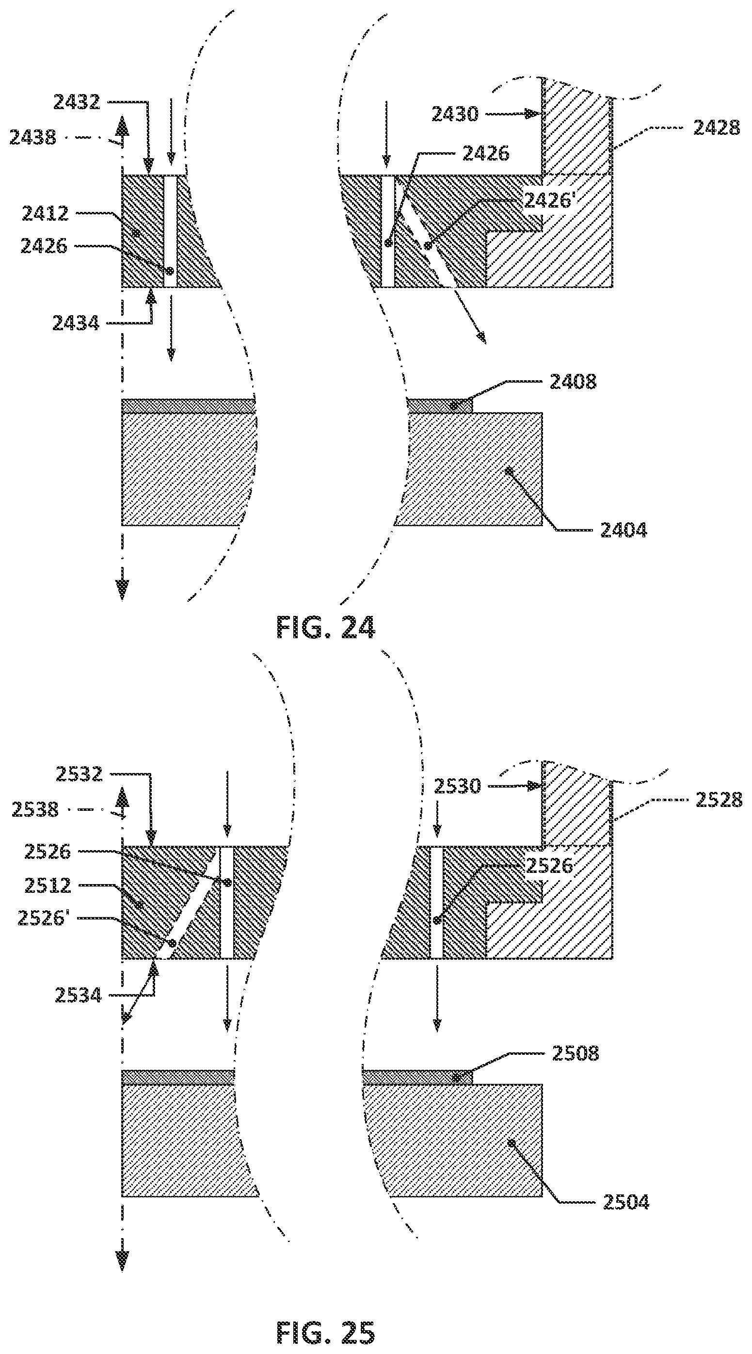 Patent US12139791 Figure 12 – Showerhead faceplates with angled gas distribution passages for semiconductor processing tools