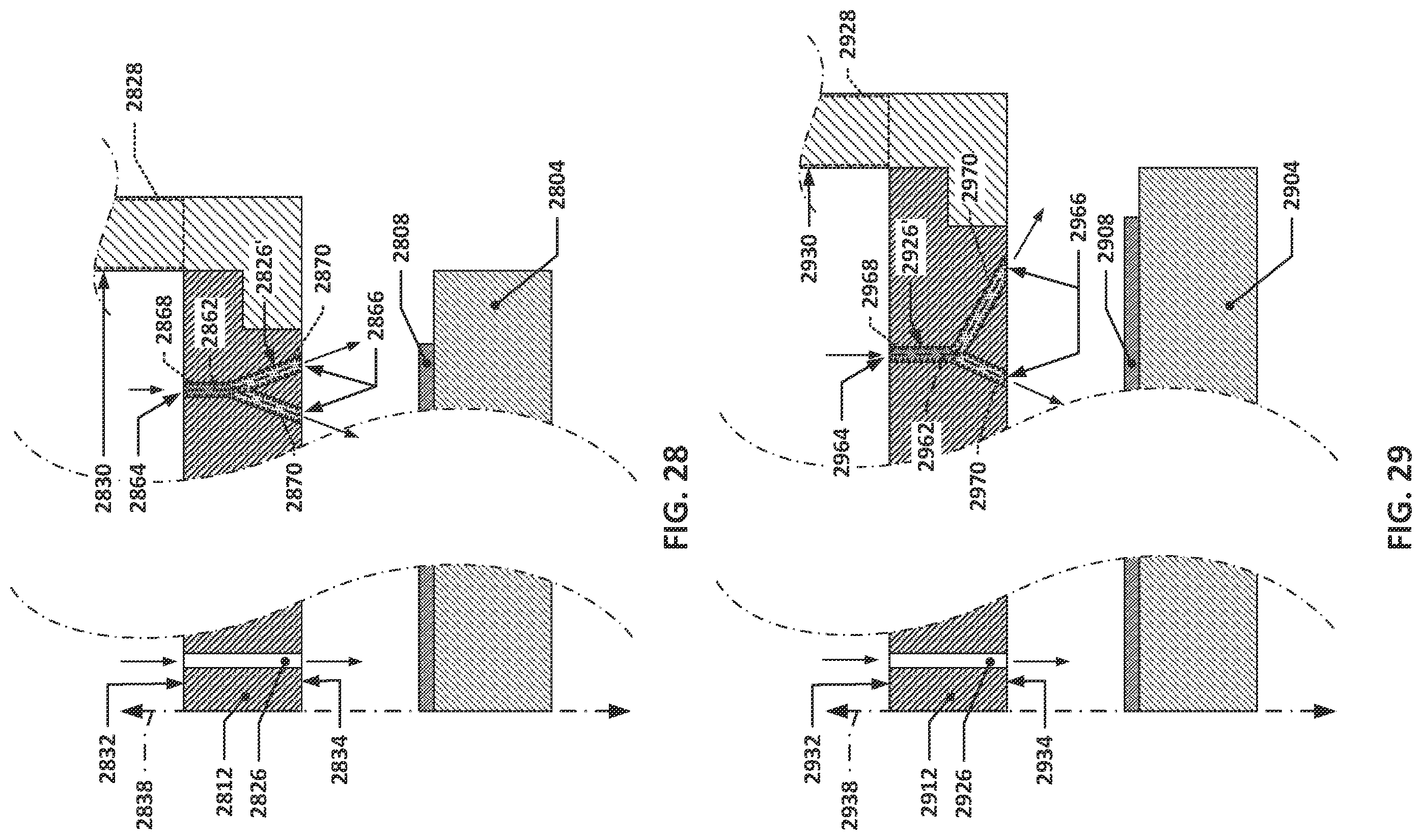 Patent US12139791 Figure 14 – Showerhead faceplates with angled gas distribution passages for semiconductor processing tools