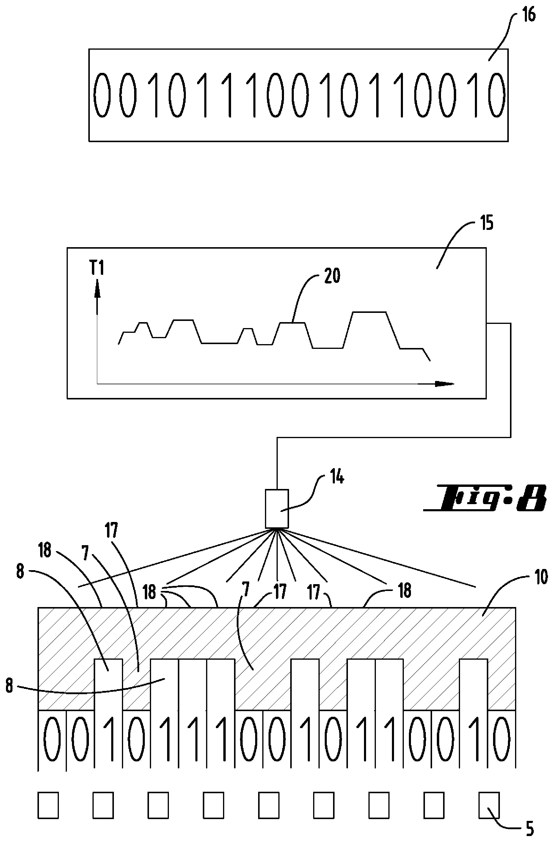 Patent US12139793 Figure 4 – CVD device component provided with an individual identifier, and method for communicating information