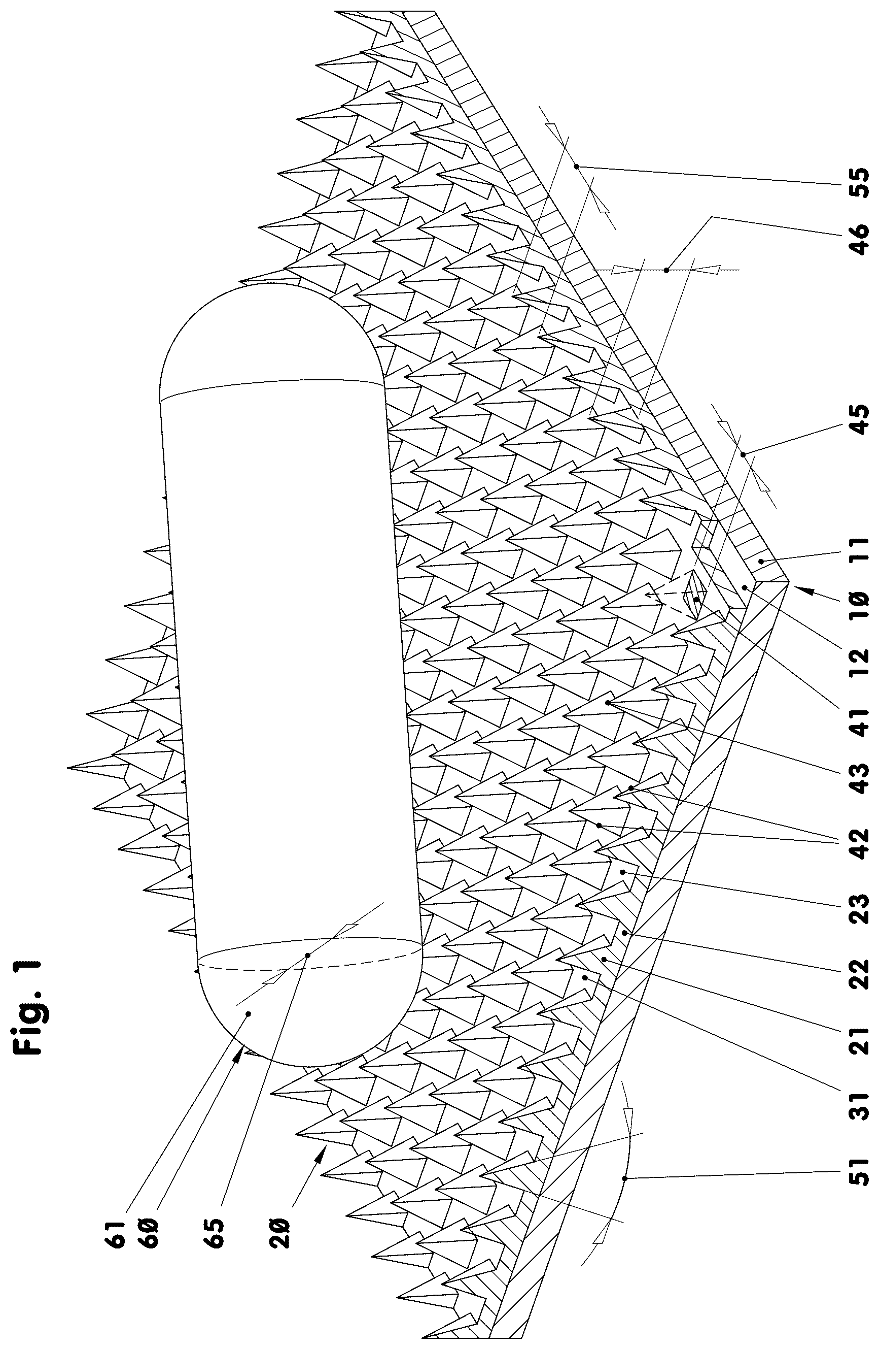 Patent US12139796 Figure 1 – Nanostructure and method for producing same