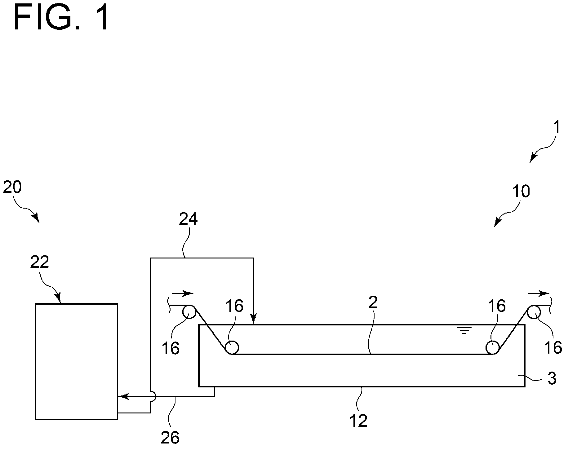 Patent US12139797 Figure 1 – Acid solution preparation device, acid solution supply apparatus, and pickling facility