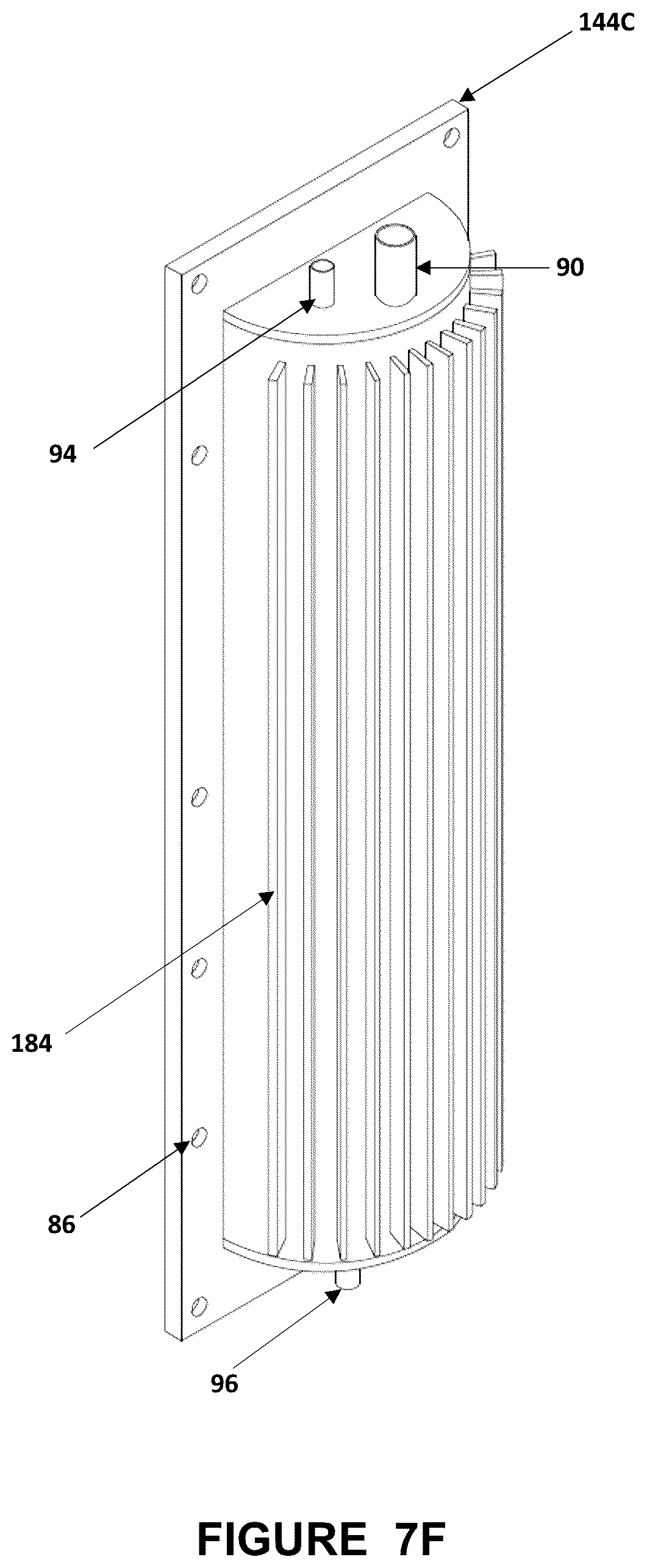 Patent US12139806 Figure 19 – Filter press end assembly and fluid management system for use in unipolar electrochemical devices