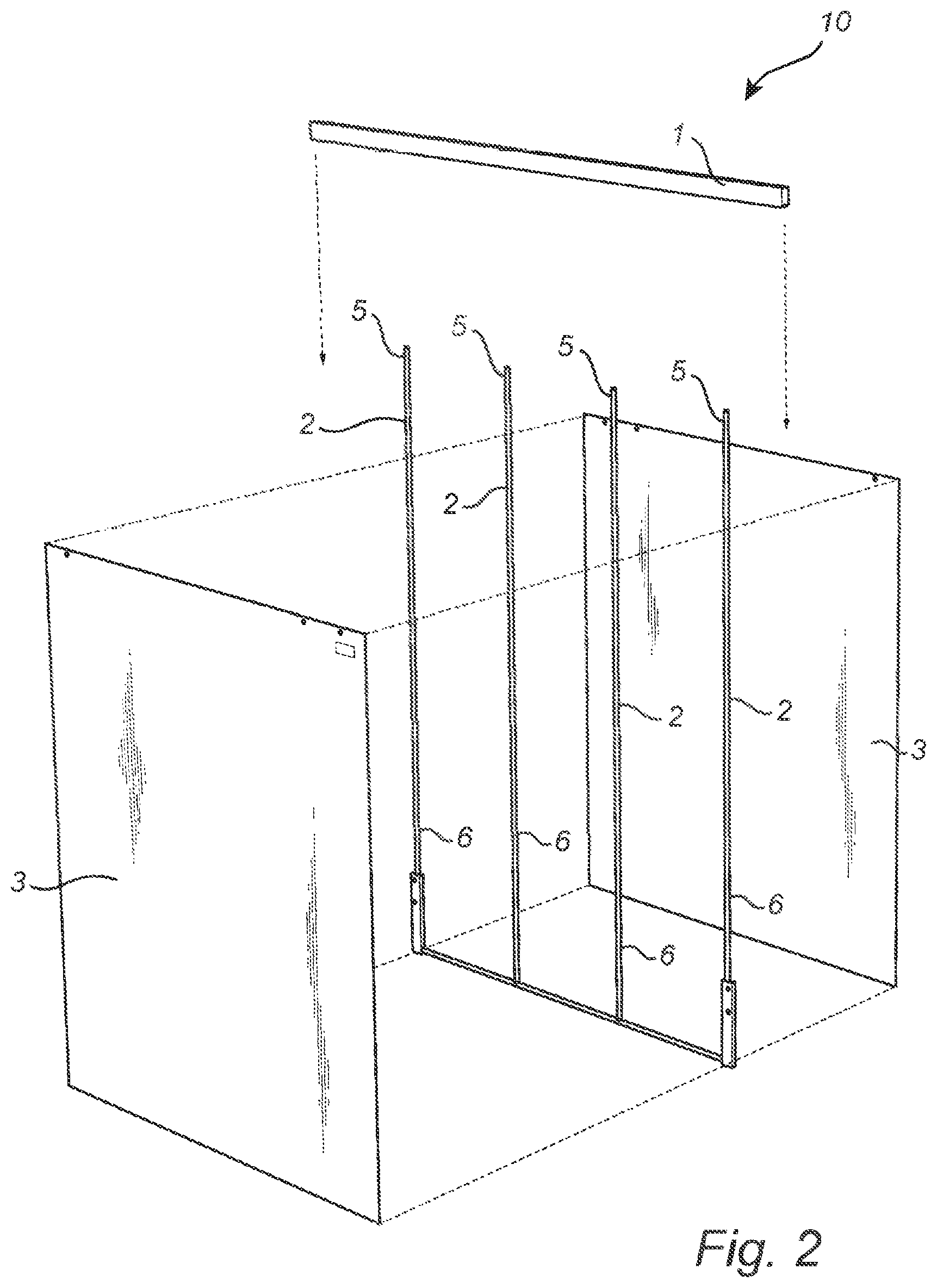 Patent US12139807 Figure 2 – Electrode assembly for electrochemical processes and method of restoring the same