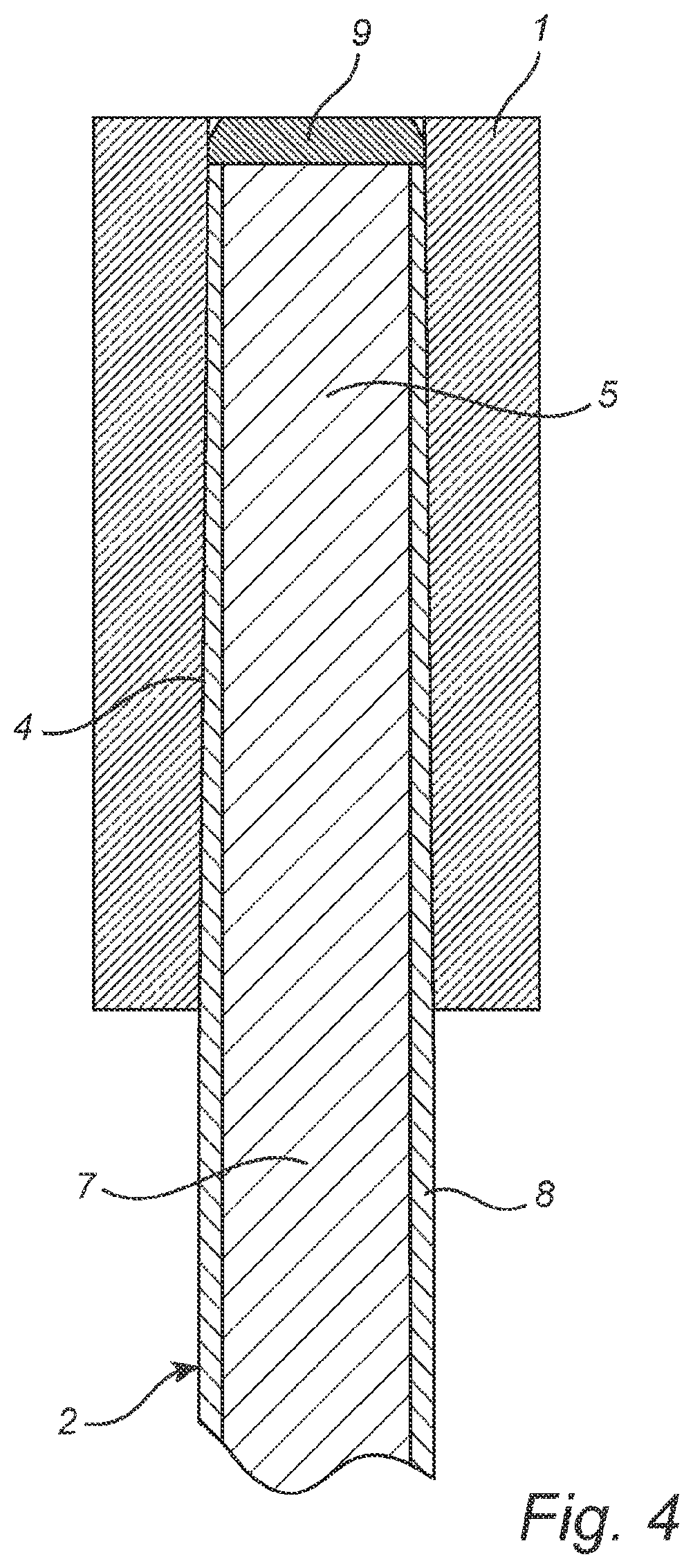 Patent US12139807 Figure 4 – Electrode assembly for electrochemical processes and method of restoring the same