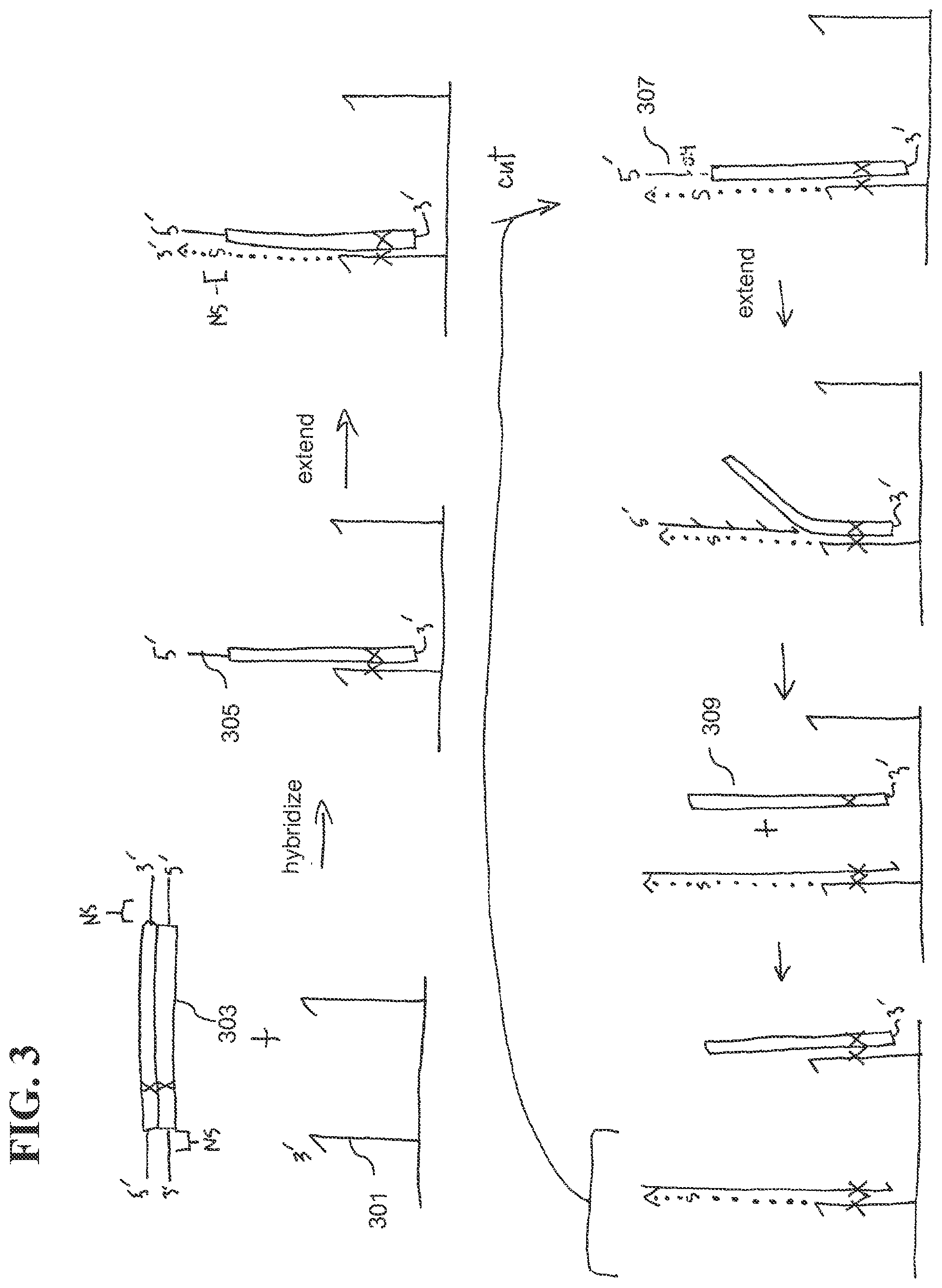 Patent US12139817 Figure 7 – Locus specific amplification using array probes