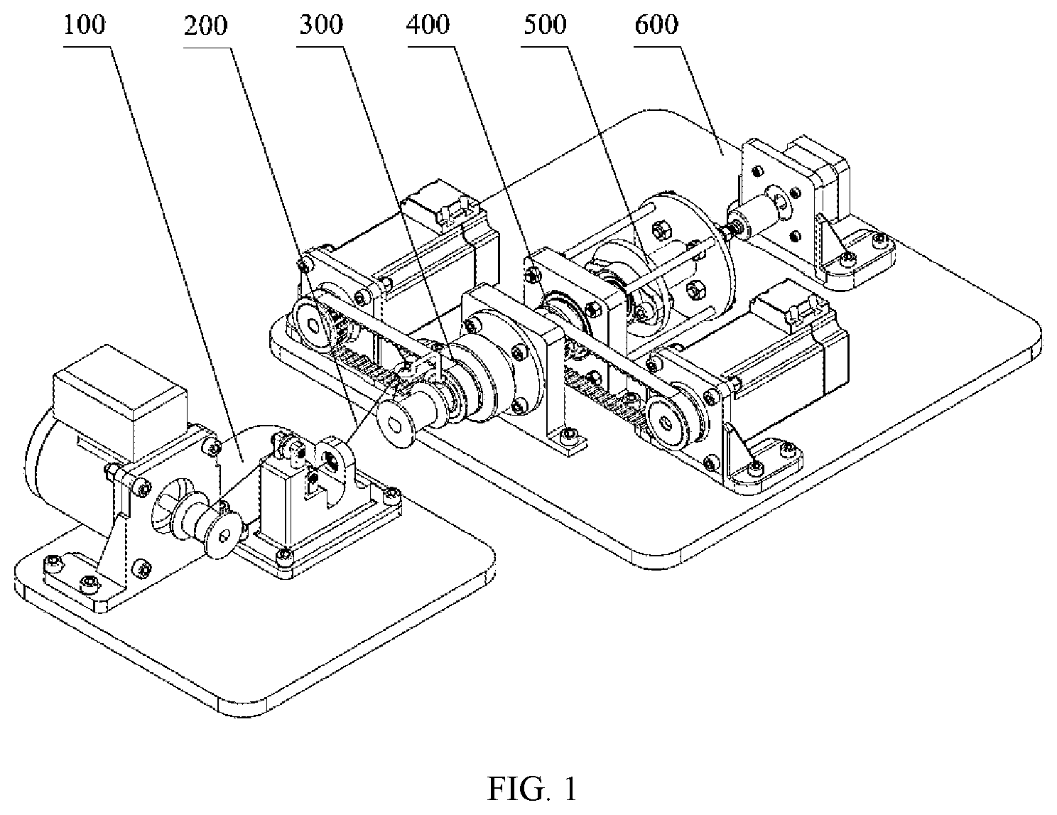 Patent US12139823 Figure 1 – Continuous automatic twisting and winding device and method for polymer fiber artificial muscles