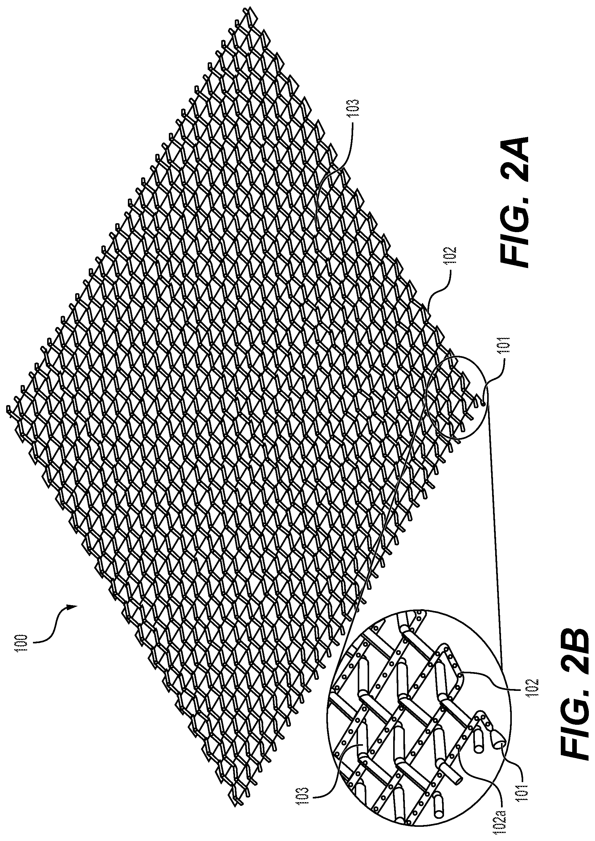 Patent US12139826 Figure 2 – Fabric with embedded dispensing channels