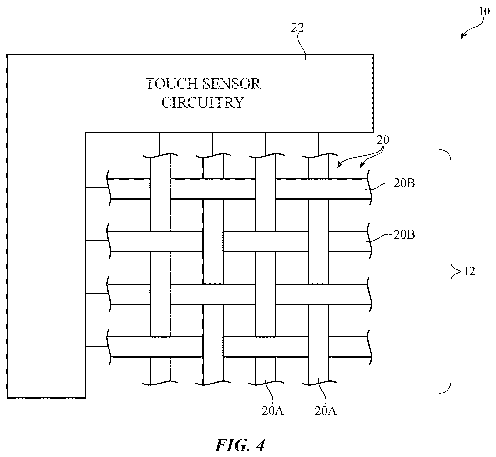 Patent US12139827 Figure 4 – Fabric control device