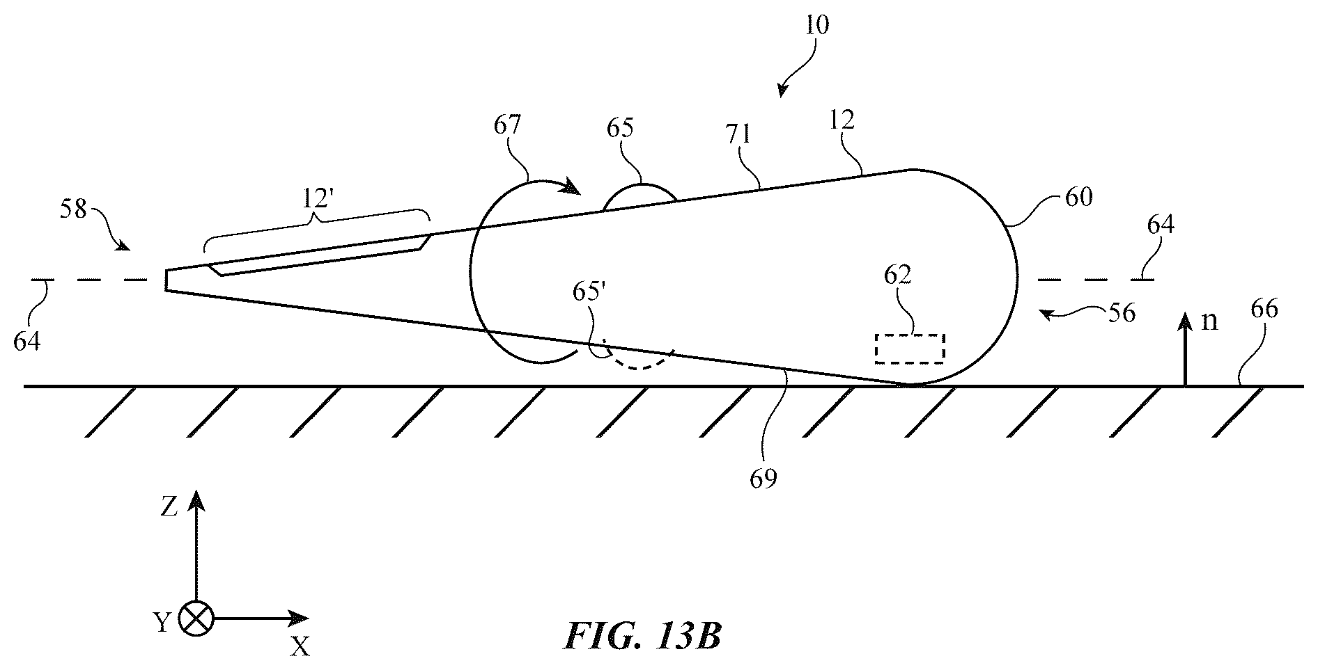 Patent US12139827 Figure 13 – Fabric control device