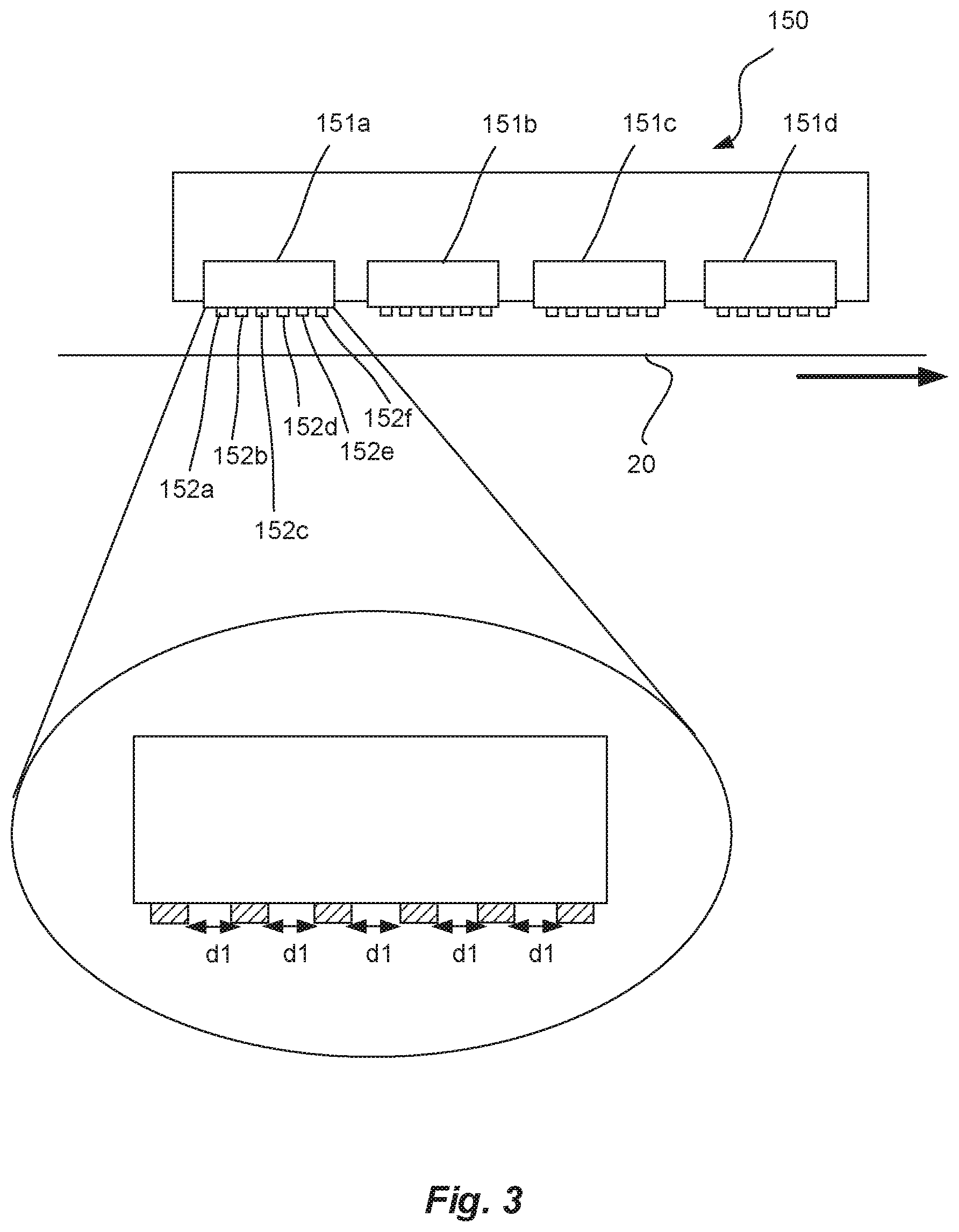 Patent US12139830 Figure 3 – Method for in-line treatment of a thread and a system therefore comprising a treatment unit and a control unit configured to determine if a maintenance sequence is needed