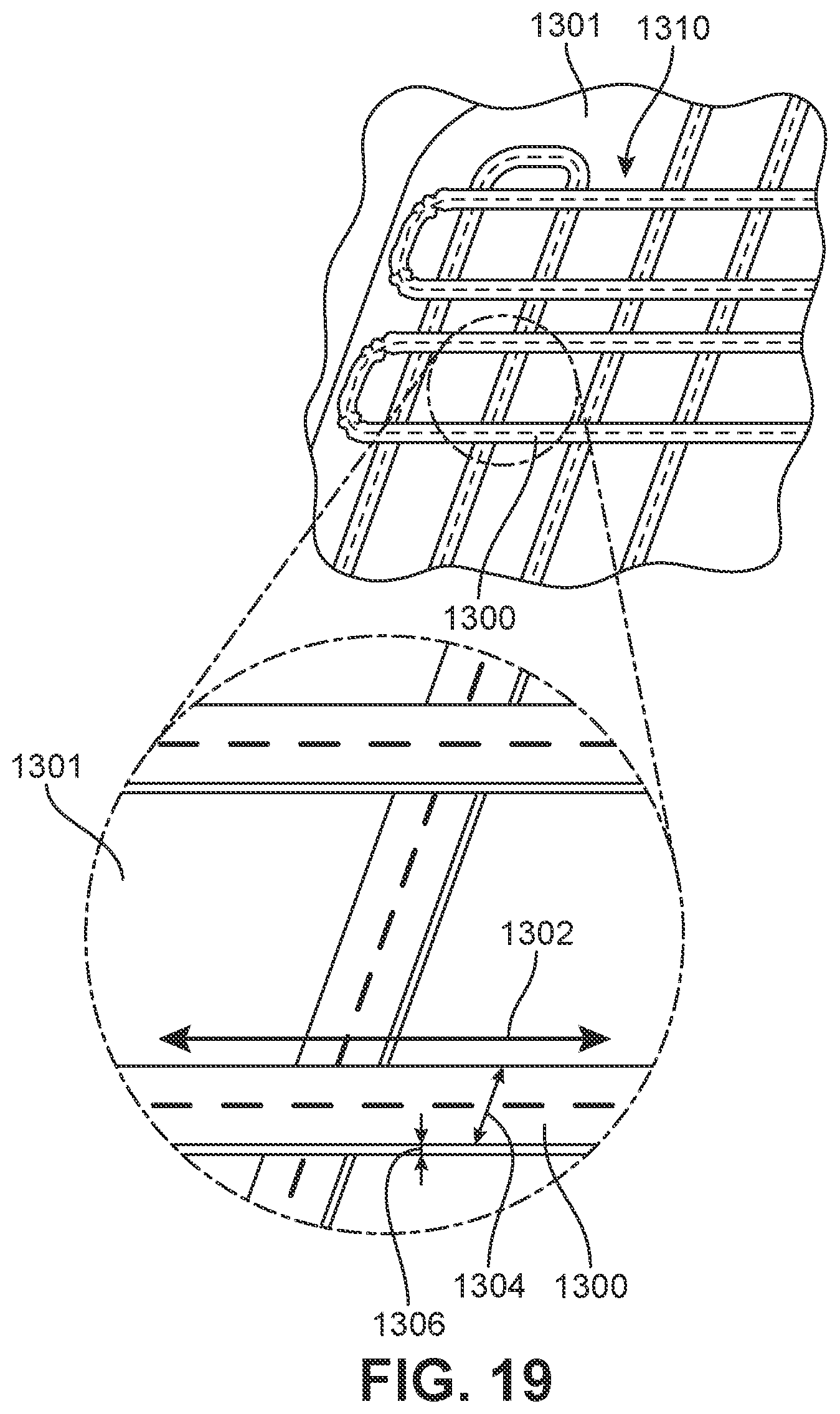 Patent US12139835 Figure 19 – Method of making article with ribbon structure and embroidered edges