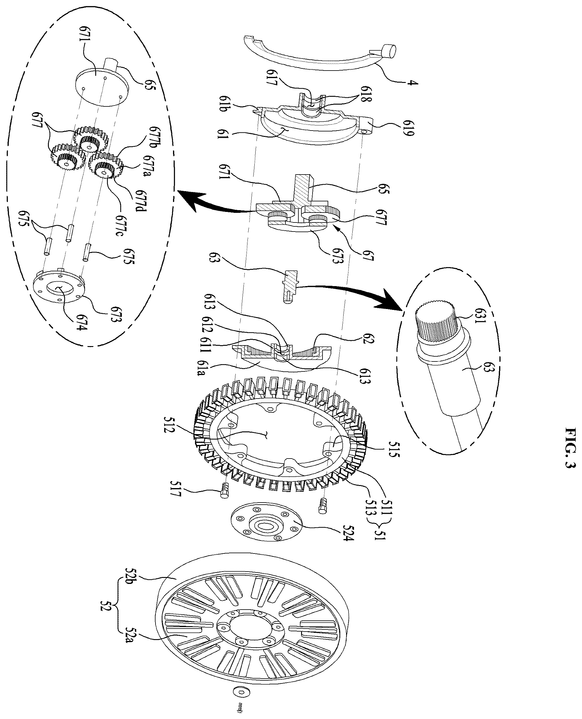 Patent US12139838 Figure 3 – Apparatus for treating laundry