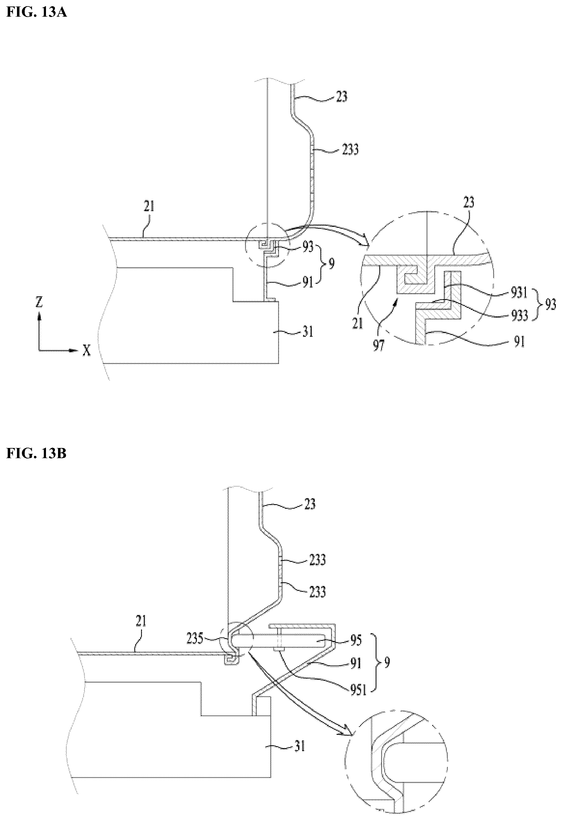 Patent US12139838 Figure 13 – Apparatus for treating laundry