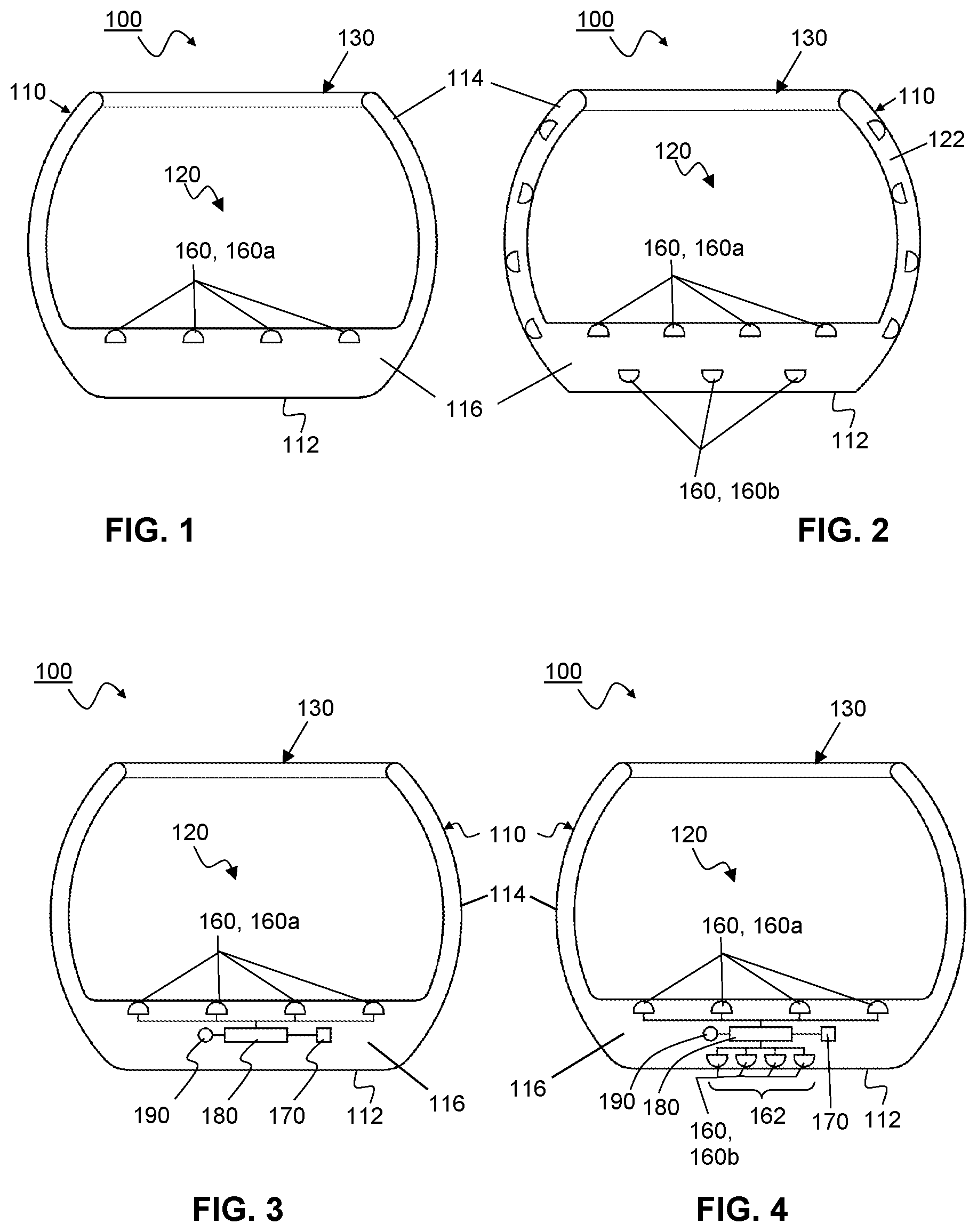 Patent US12139840 Figure 1 – Photoactivating device for washing machine