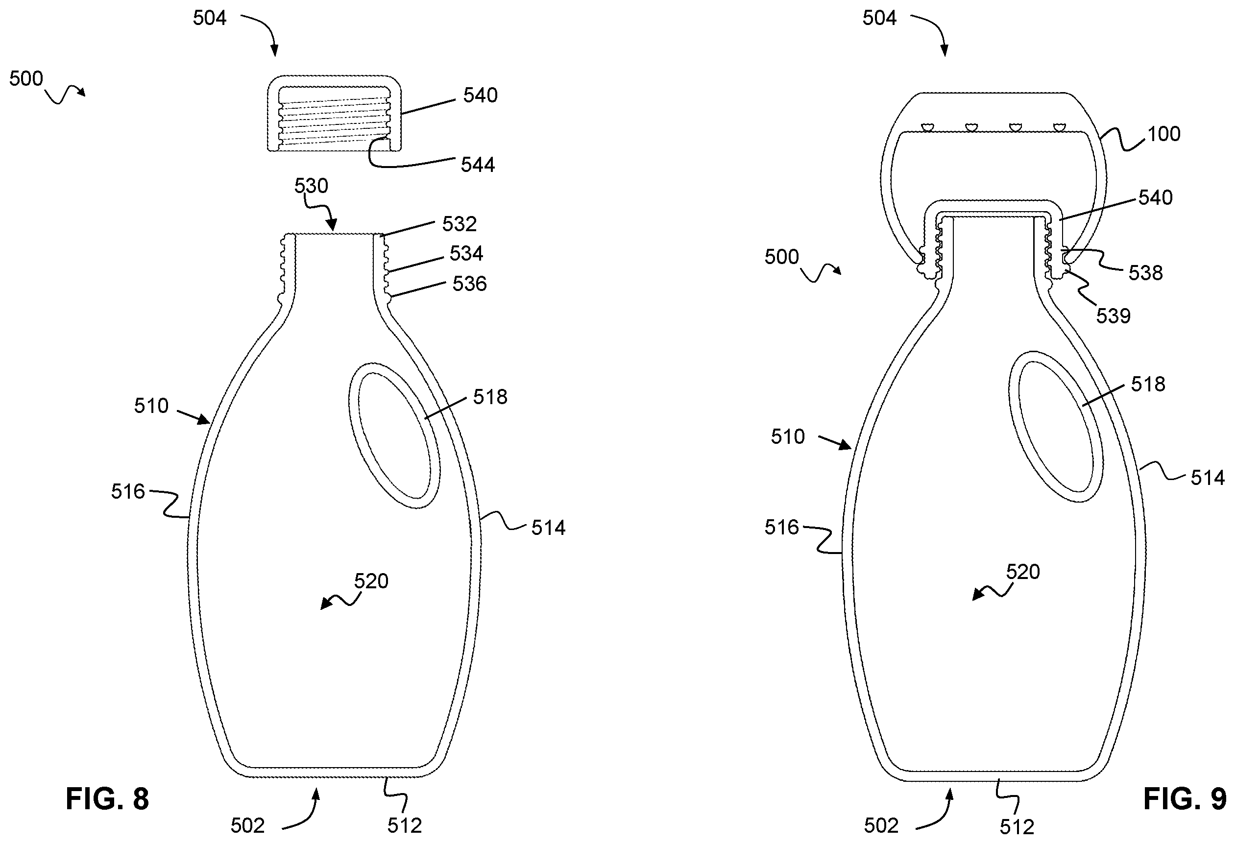 Patent US12139840 Figure 3 – Photoactivating device for washing machine