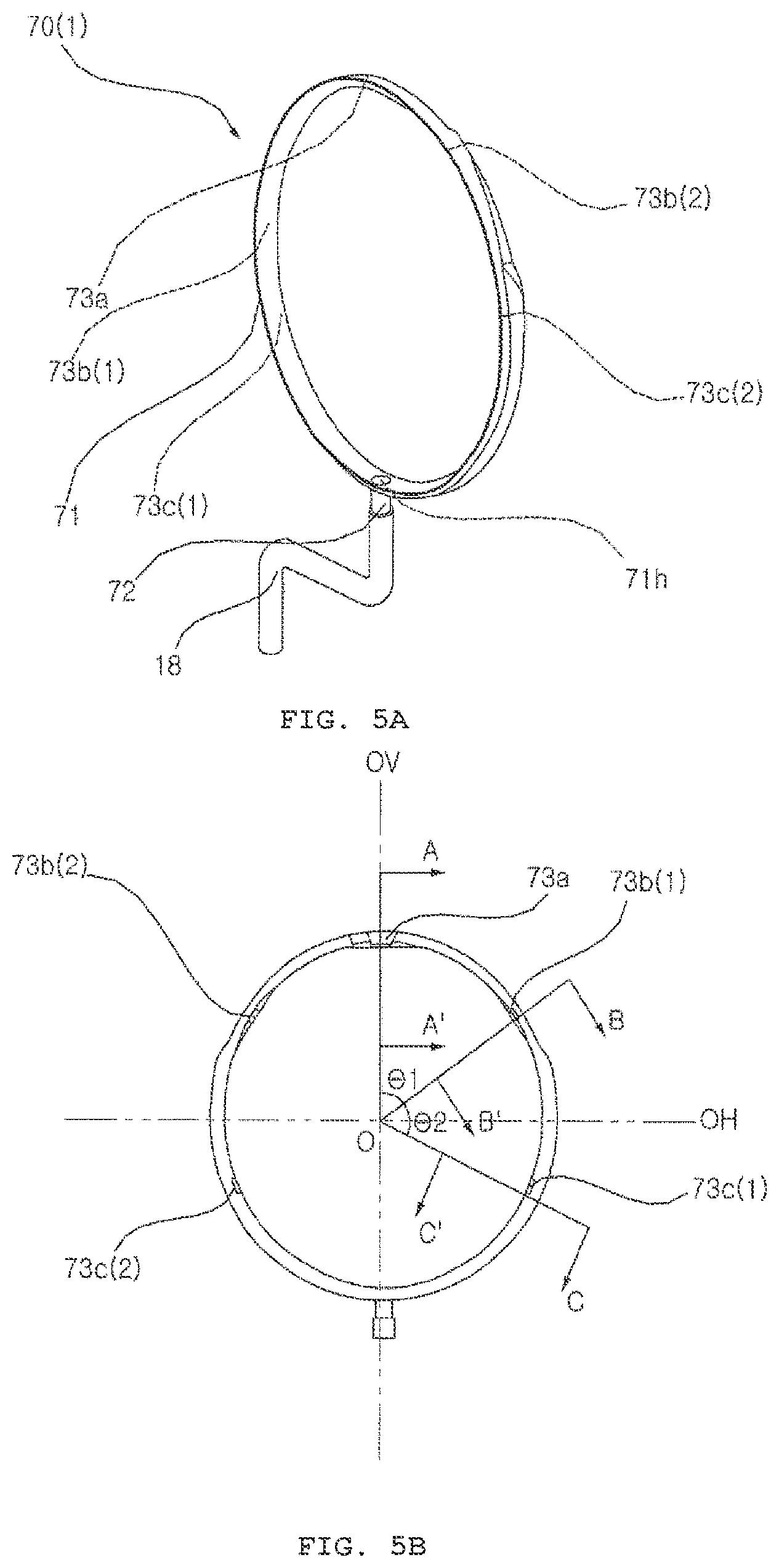 Patent US12139841 Figure 5 – Washing machine