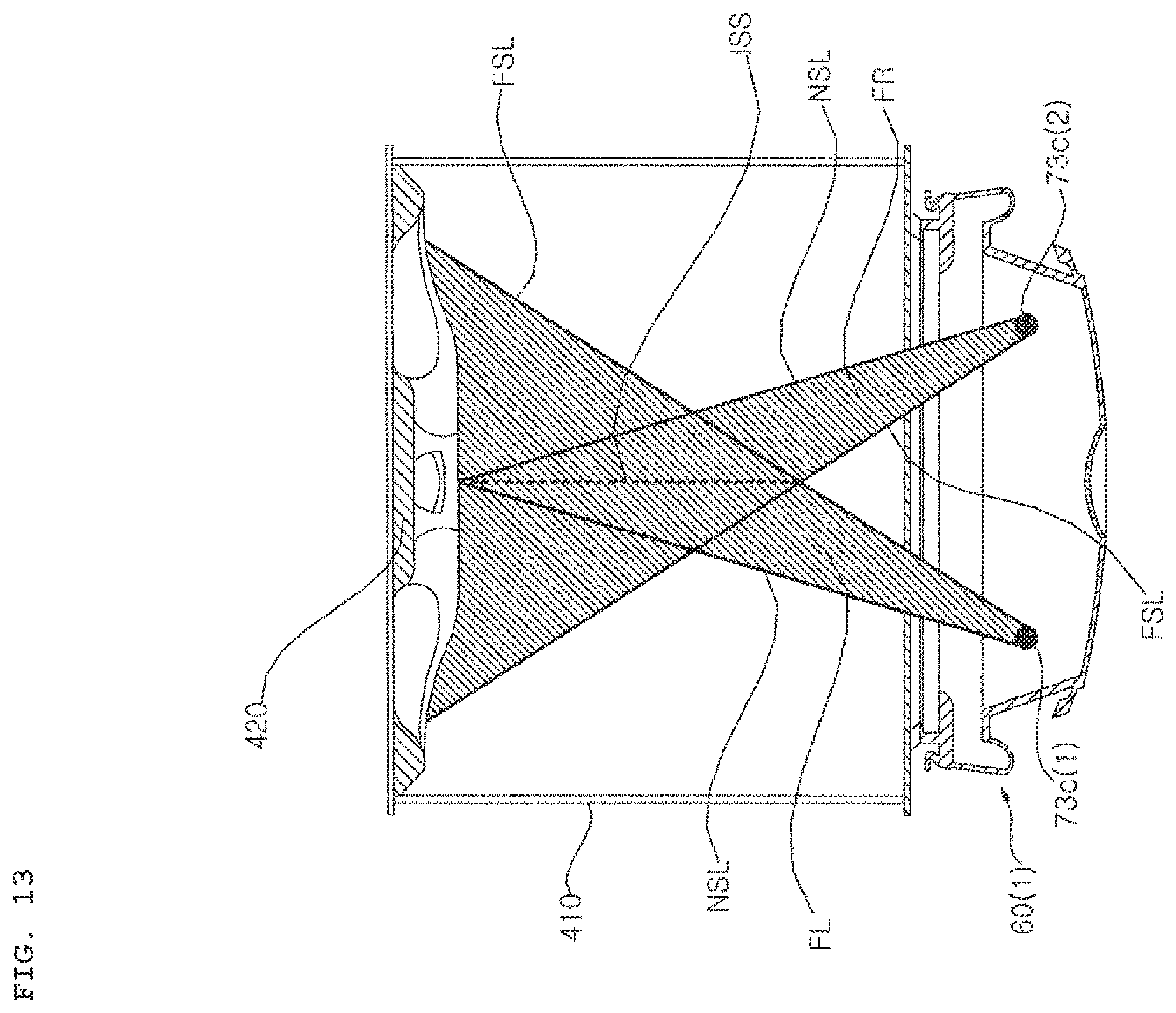Patent US12139841 Figure 13 – Washing machine