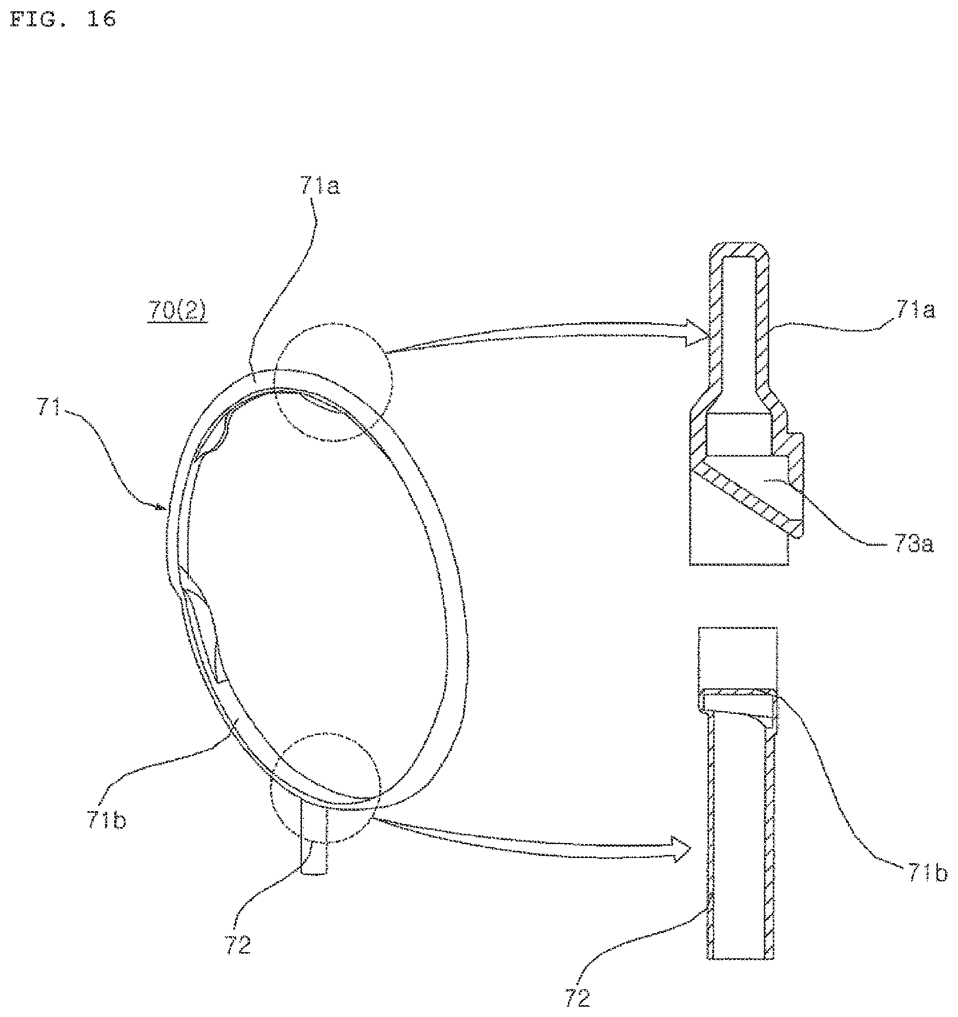 Patent US12139841 Figure 16 – Washing machine