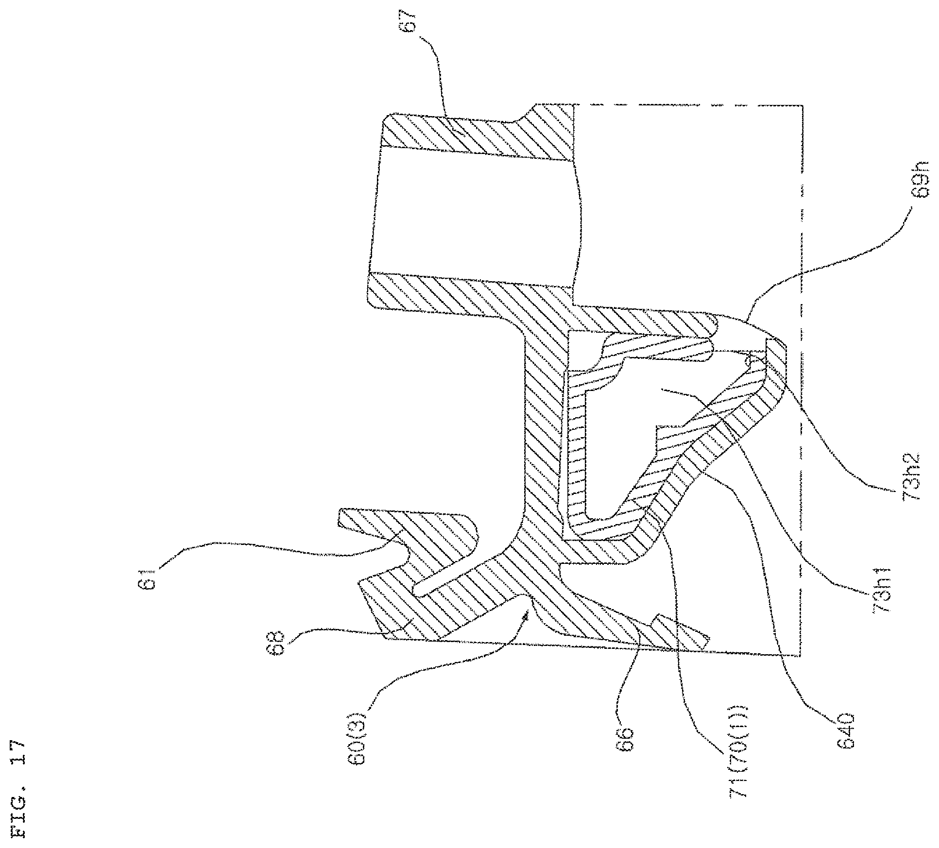 Patent US12139841 Figure 17 – Washing machine