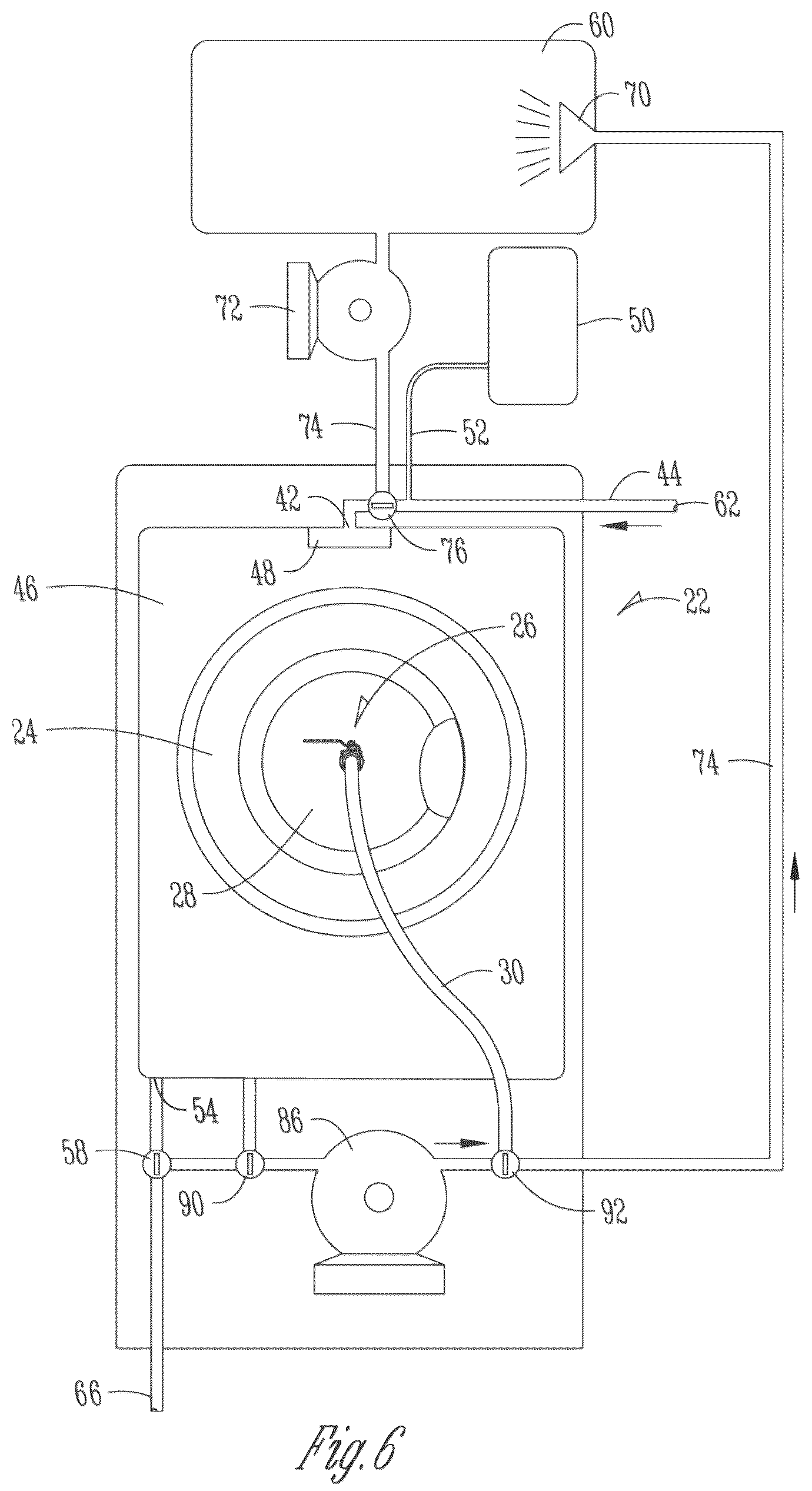 Patent US12139842 Figure 6 – Rinse water reuse system and methods of use