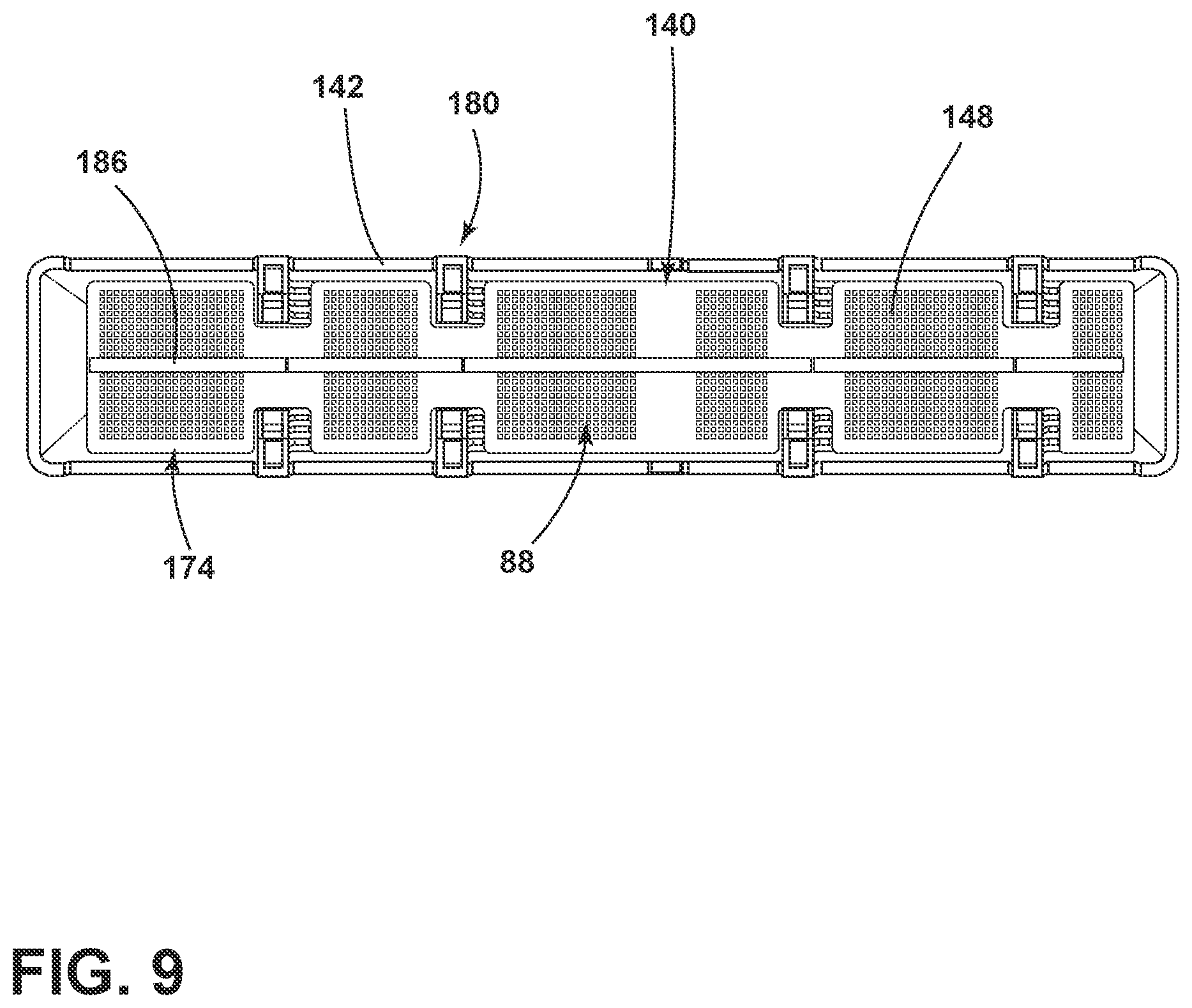 Patent US12139843 Figure 9 – Foreign substrate collector for a laundry appliance