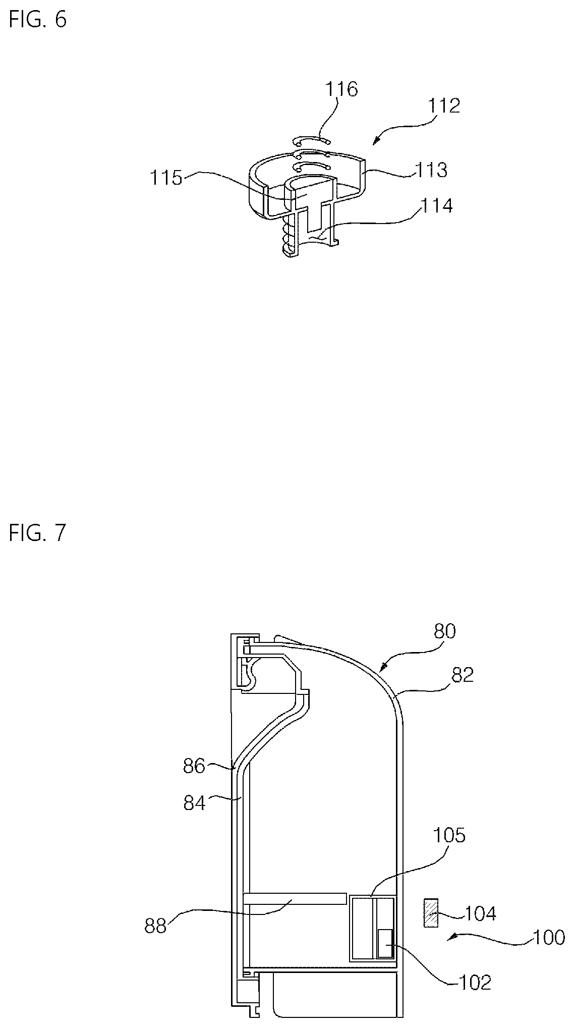 Patent US12139845 Figure 4 – Clothes treatment apparatus