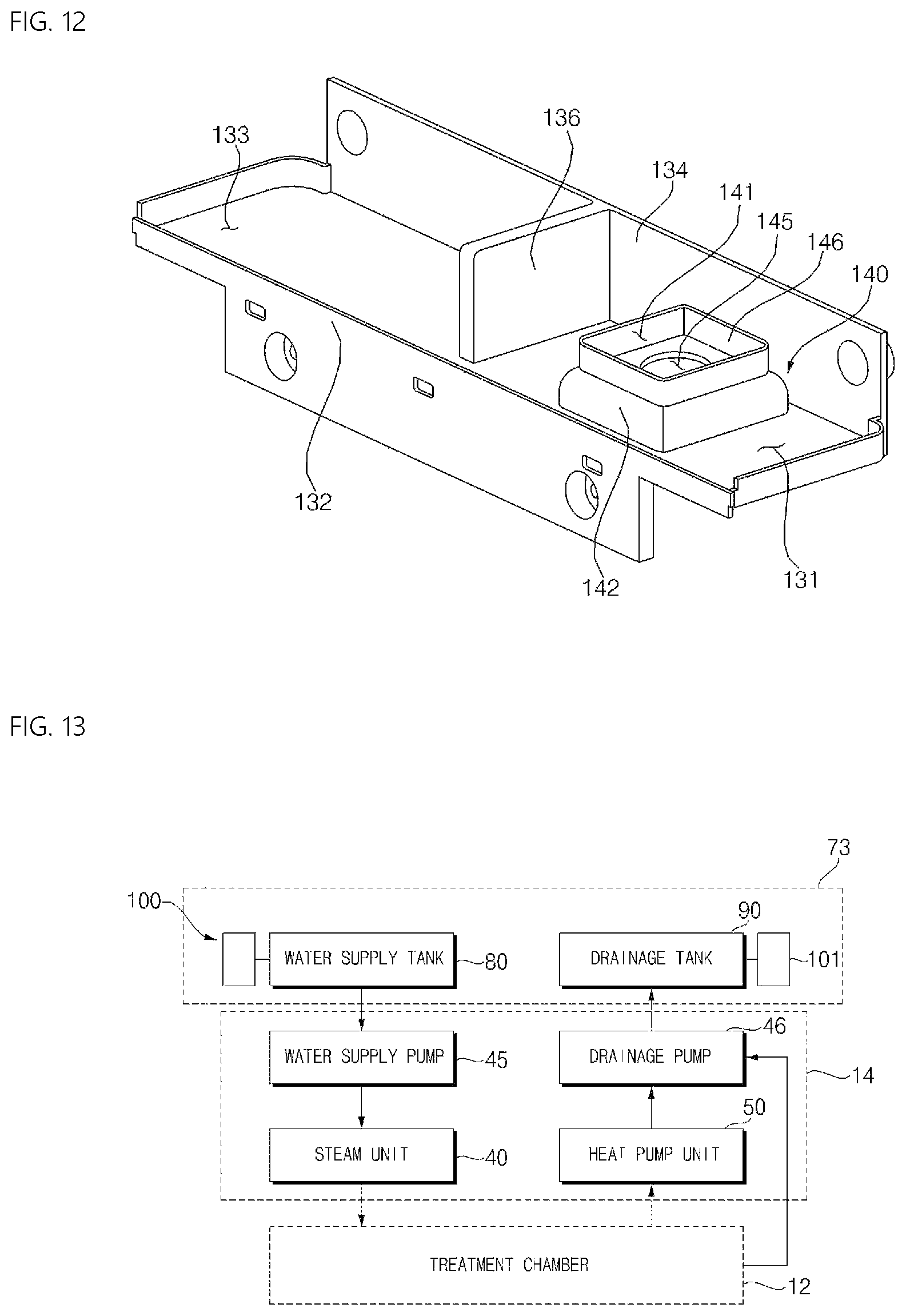 Patent US12139845 Figure 7 – Clothes treatment apparatus