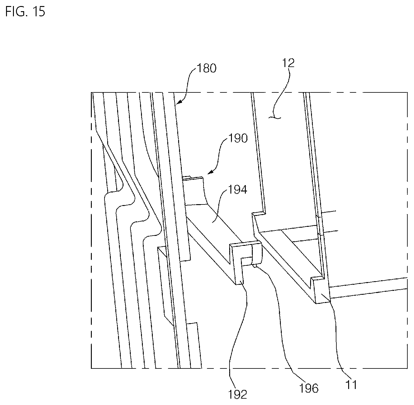 Patent US12139845 Figure 9 – Clothes treatment apparatus