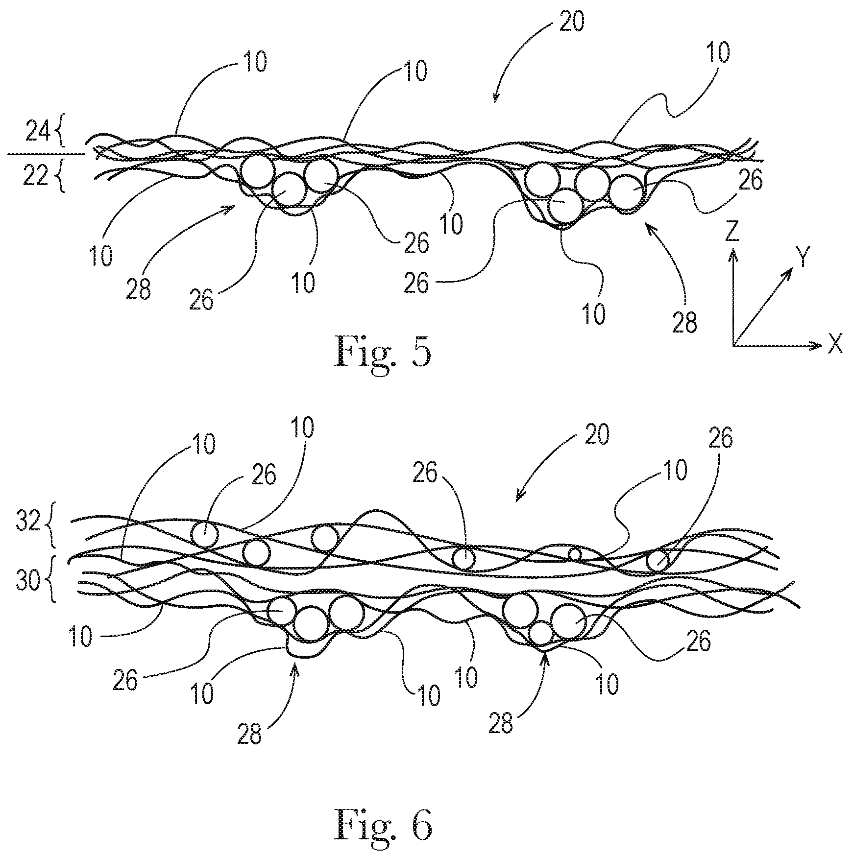 Patent US12139847 Figure 4 – Active agent-containing articles and product-shipping assemblies for containing the same