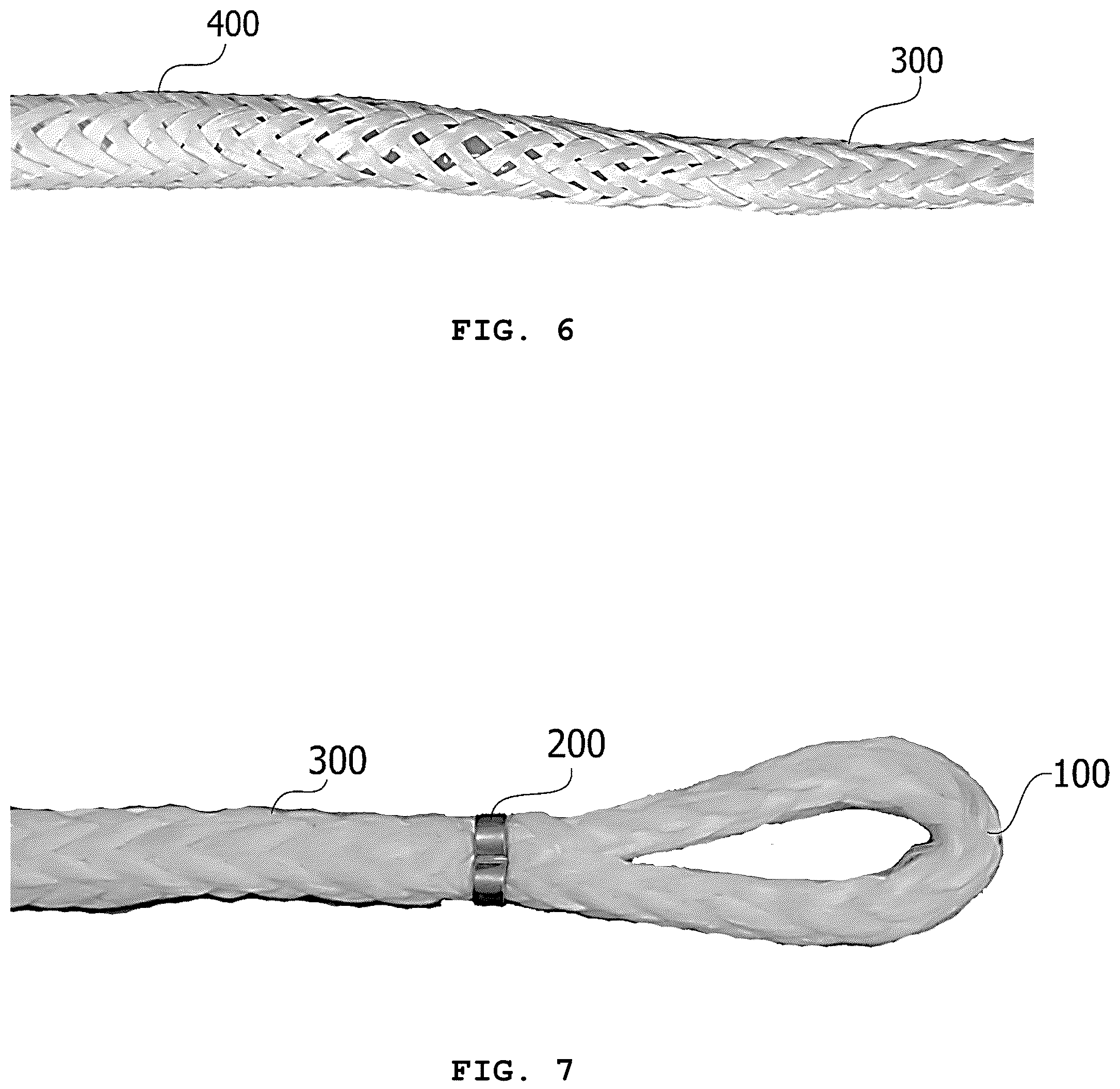 Patent US12139850 Figure 4 – Rope for trawl nets with high-strength eye-splice