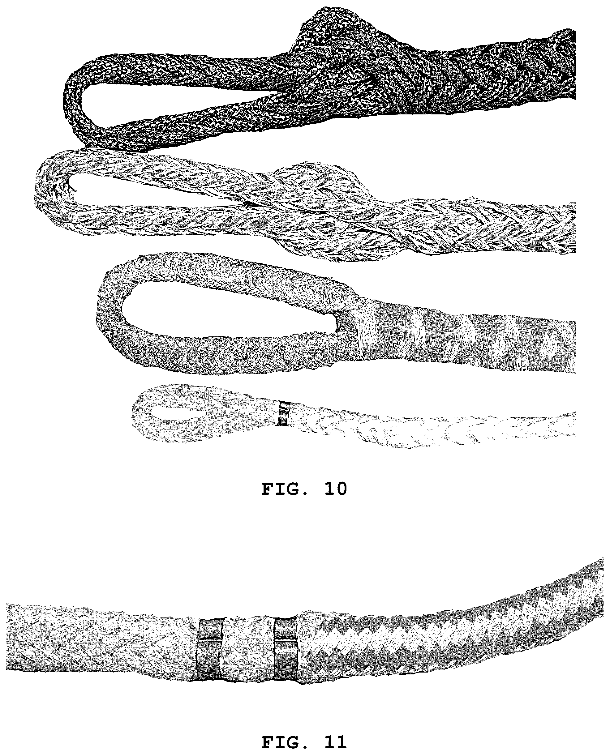 Patent US12139850 Figure 7 – Rope for trawl nets with high-strength eye-splice