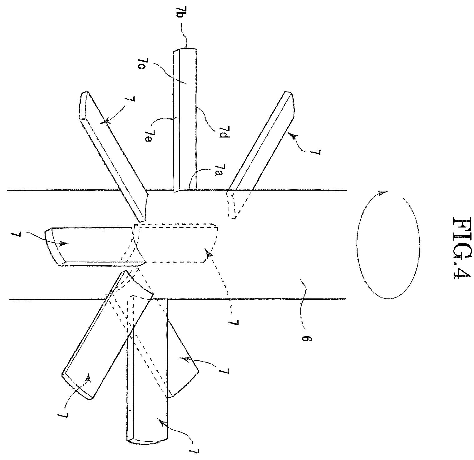 Patent US12139852 Figure 4 – Wet pulp material processing machine