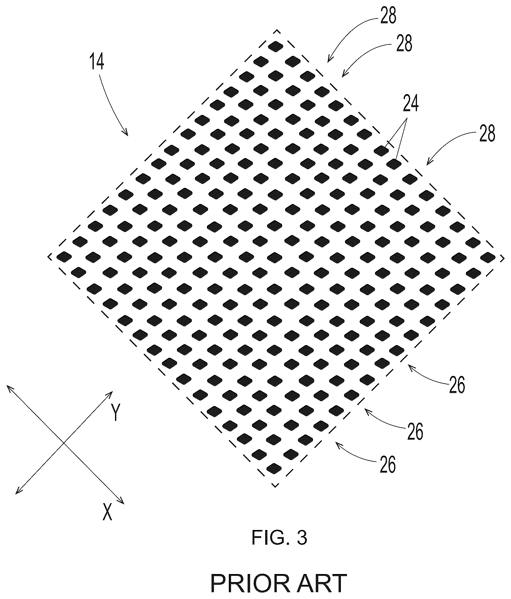 Patent US12139855 Figure 3 – Discrete cells comprising a leg and/or a concavity