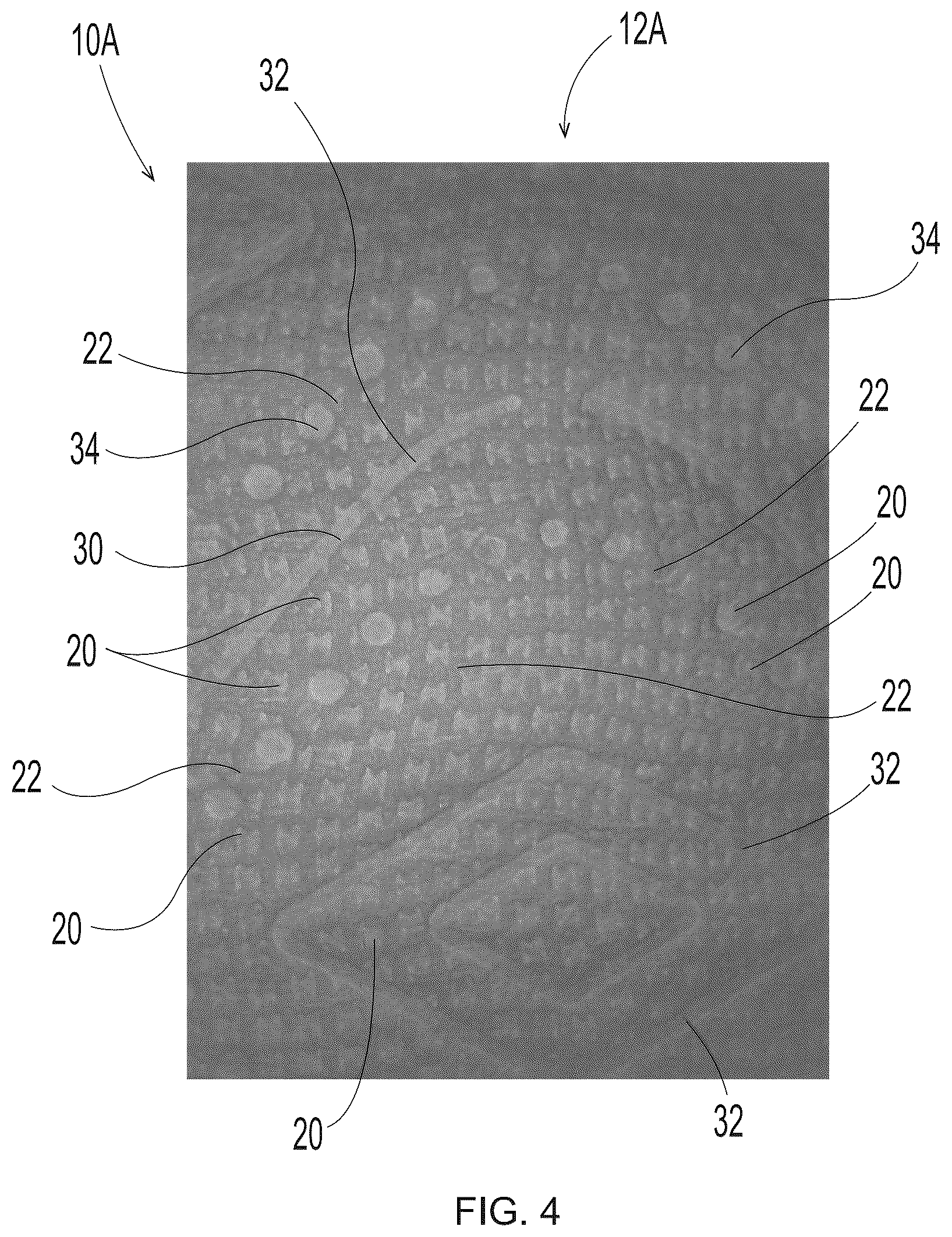 Patent US12139855 Figure 4 – Discrete cells comprising a leg and/or a concavity